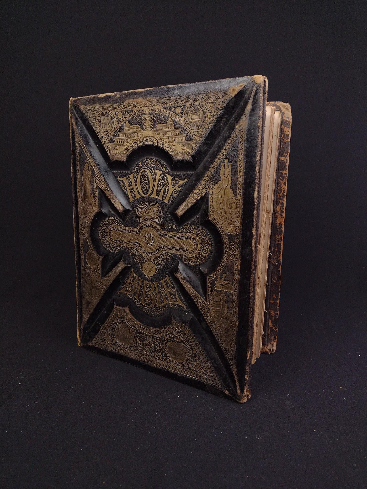 Victorian 1885 Holy Bible
