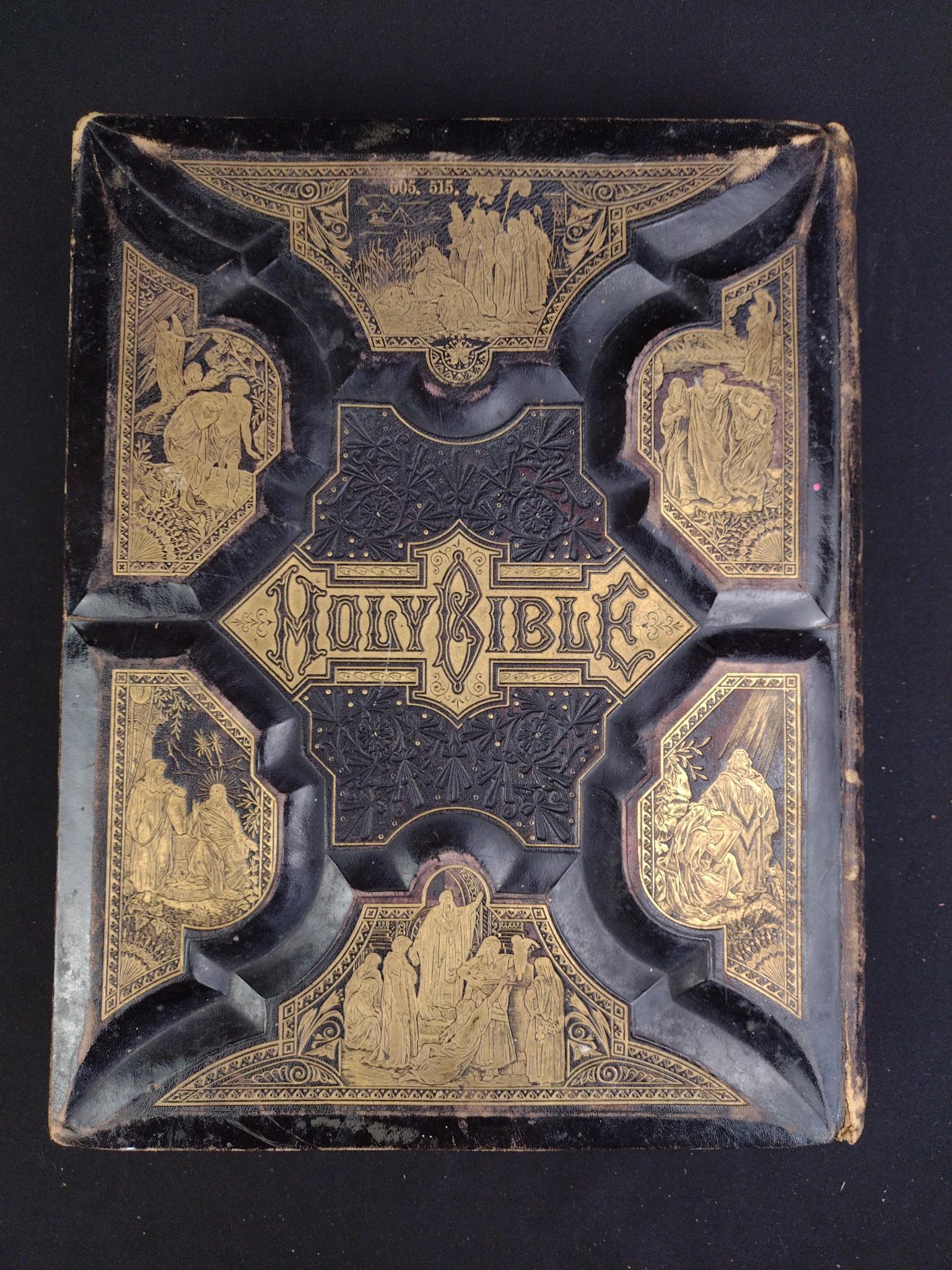 Victorian 1885 Holy Bible