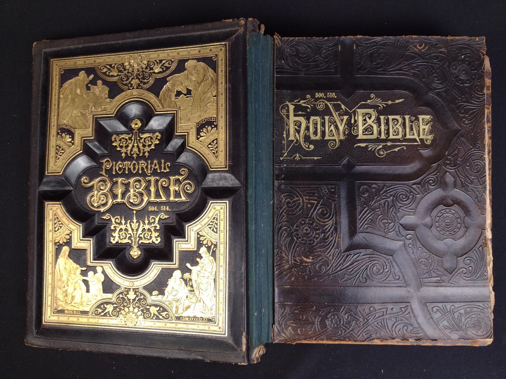 Victorian 1885 Holy Bible