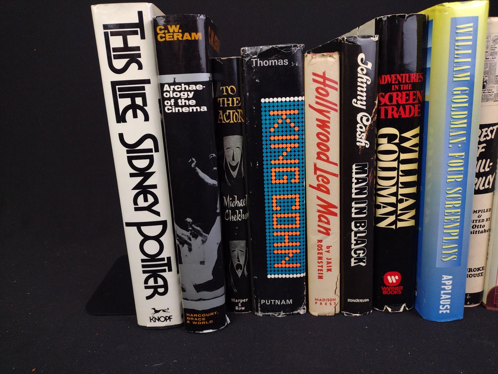 13 Books Hollywood Figures & Acting/Writing Incl. First Edition
