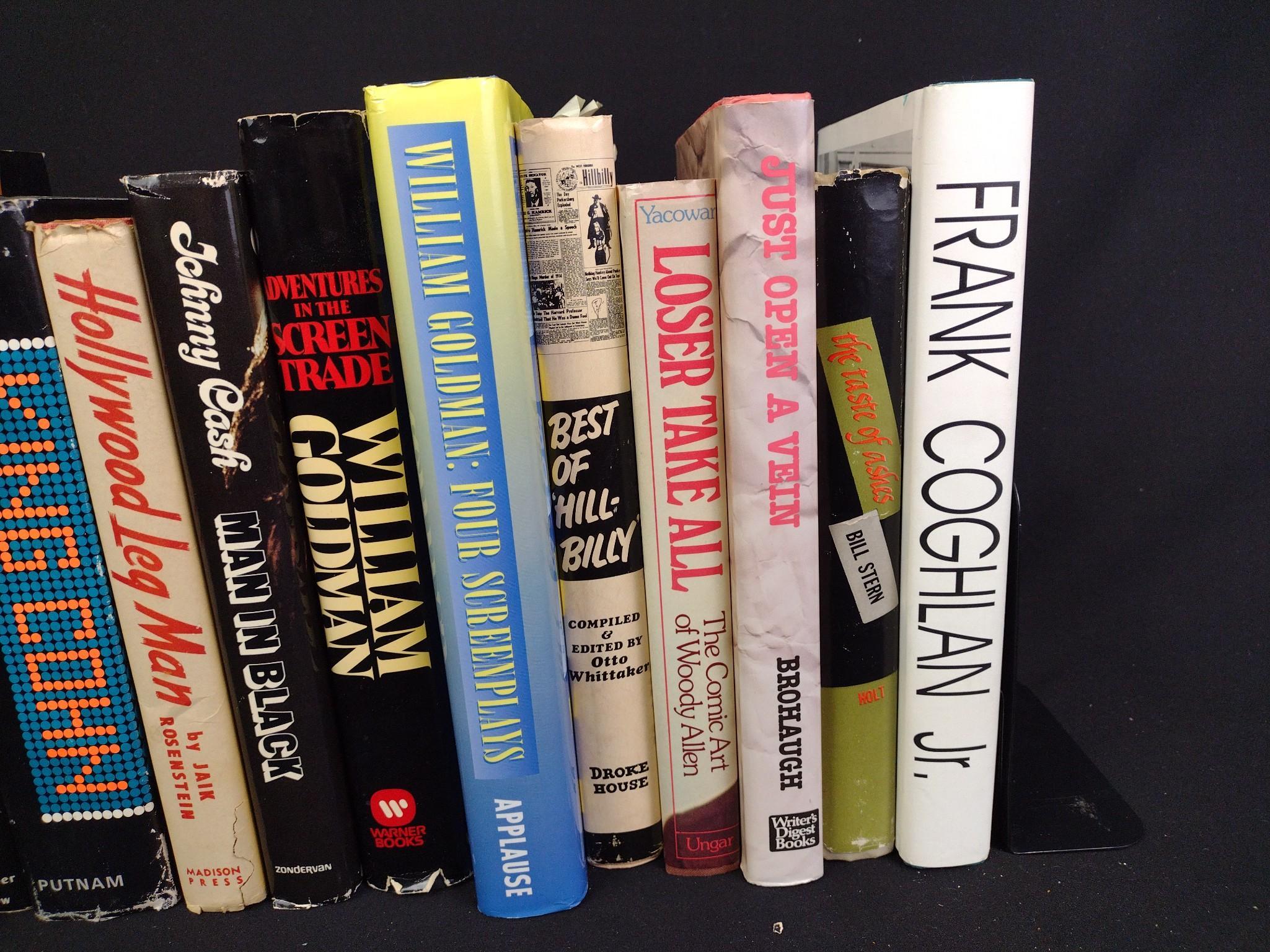 13 Books Hollywood Figures & Acting/Writing Incl. First Edition
