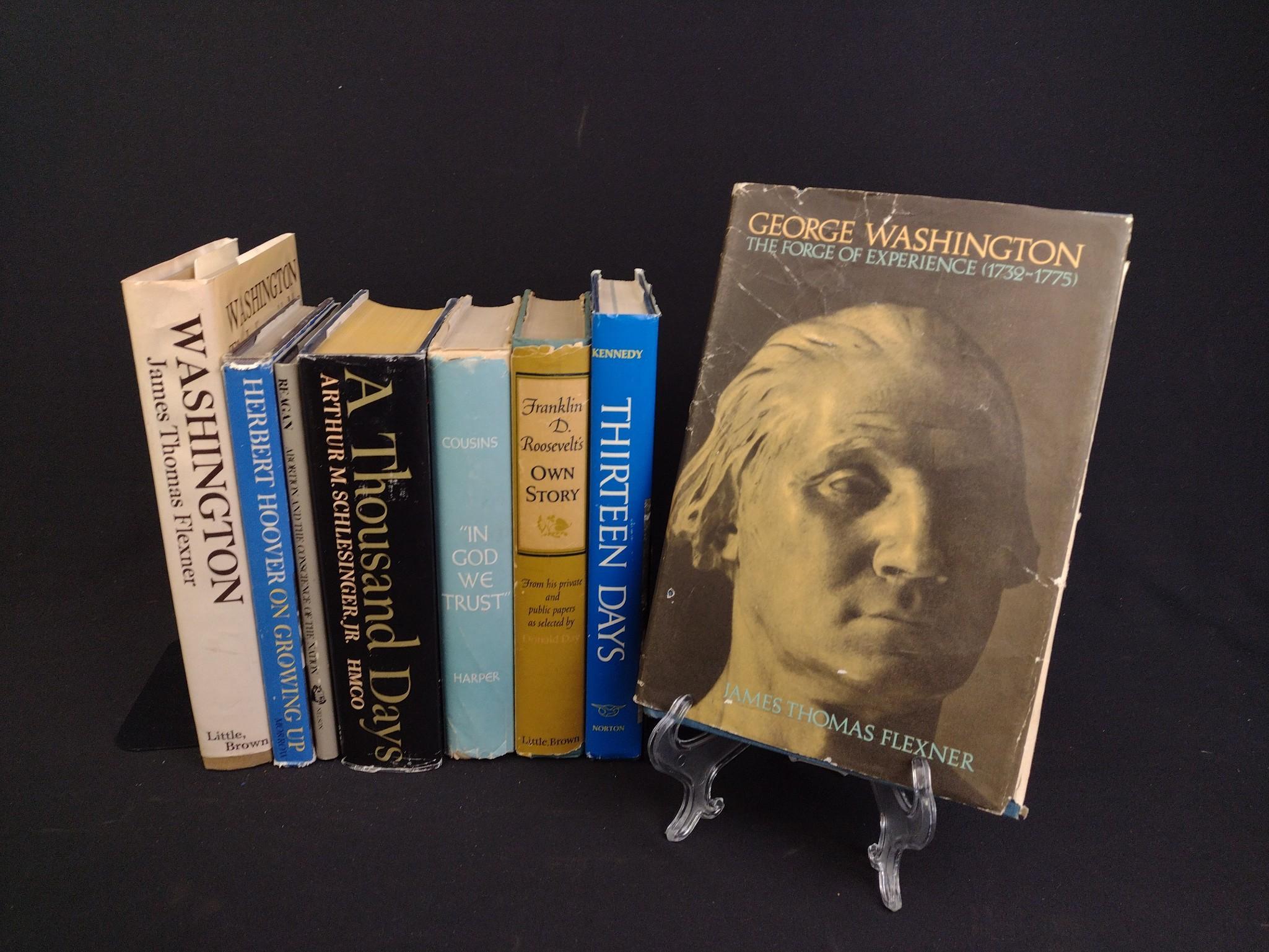 8 Presidents Books Incl. First Editions