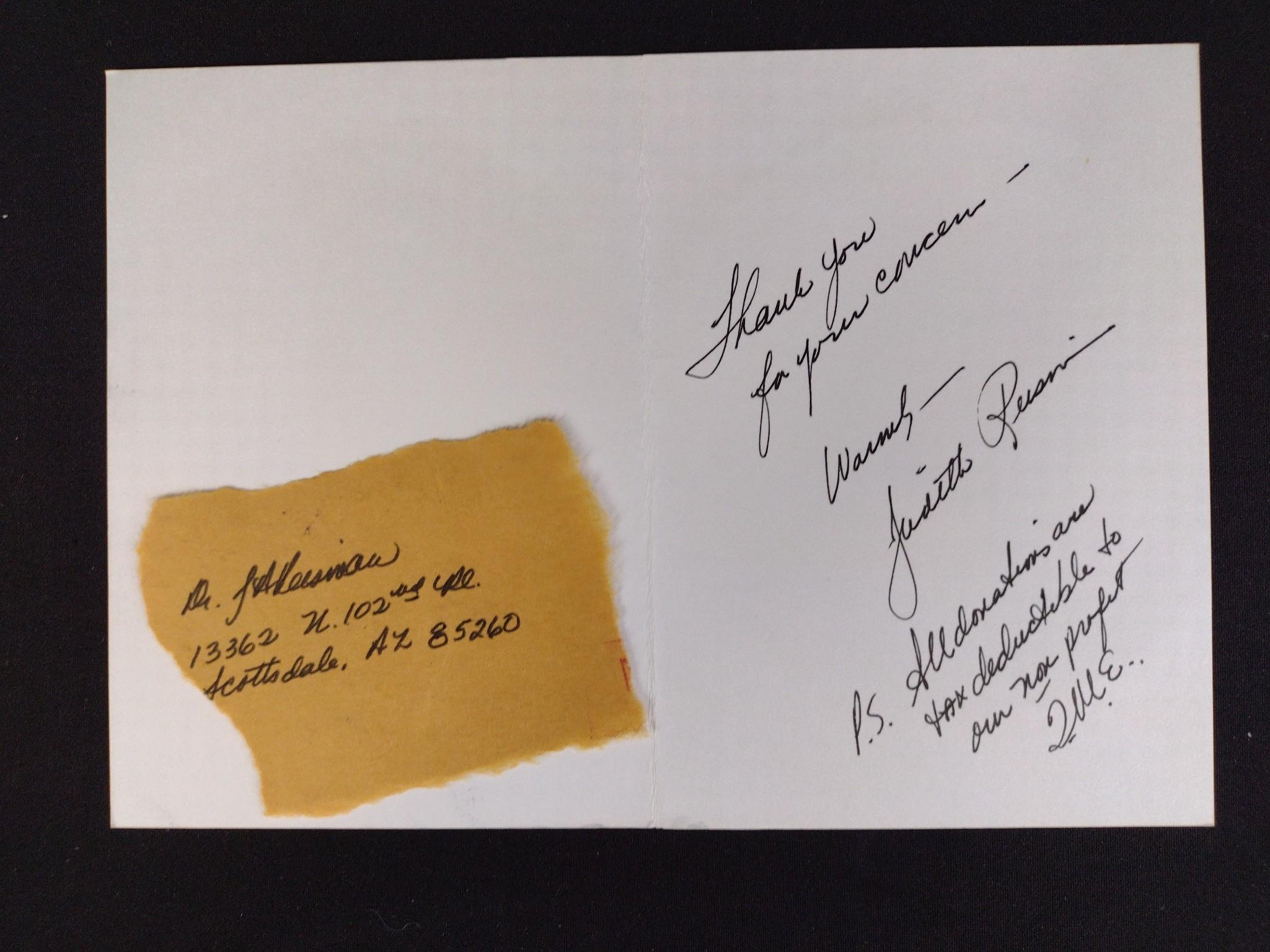 "Kinsey: Crimes & Consequences" by Judith A. Reisman With Inscribed Card