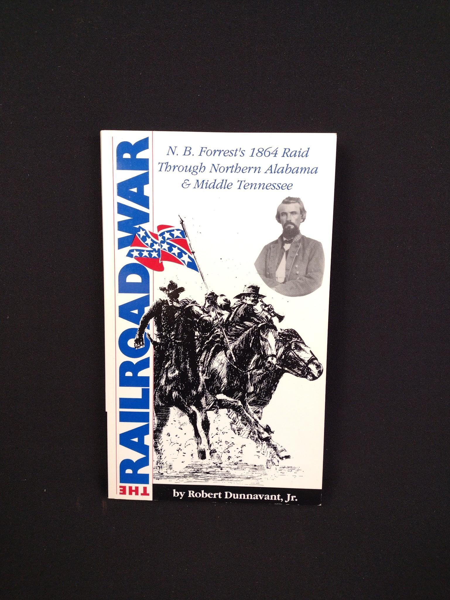 Signed Copies of Civil War Books "The Railroad War" & "Tiger John"