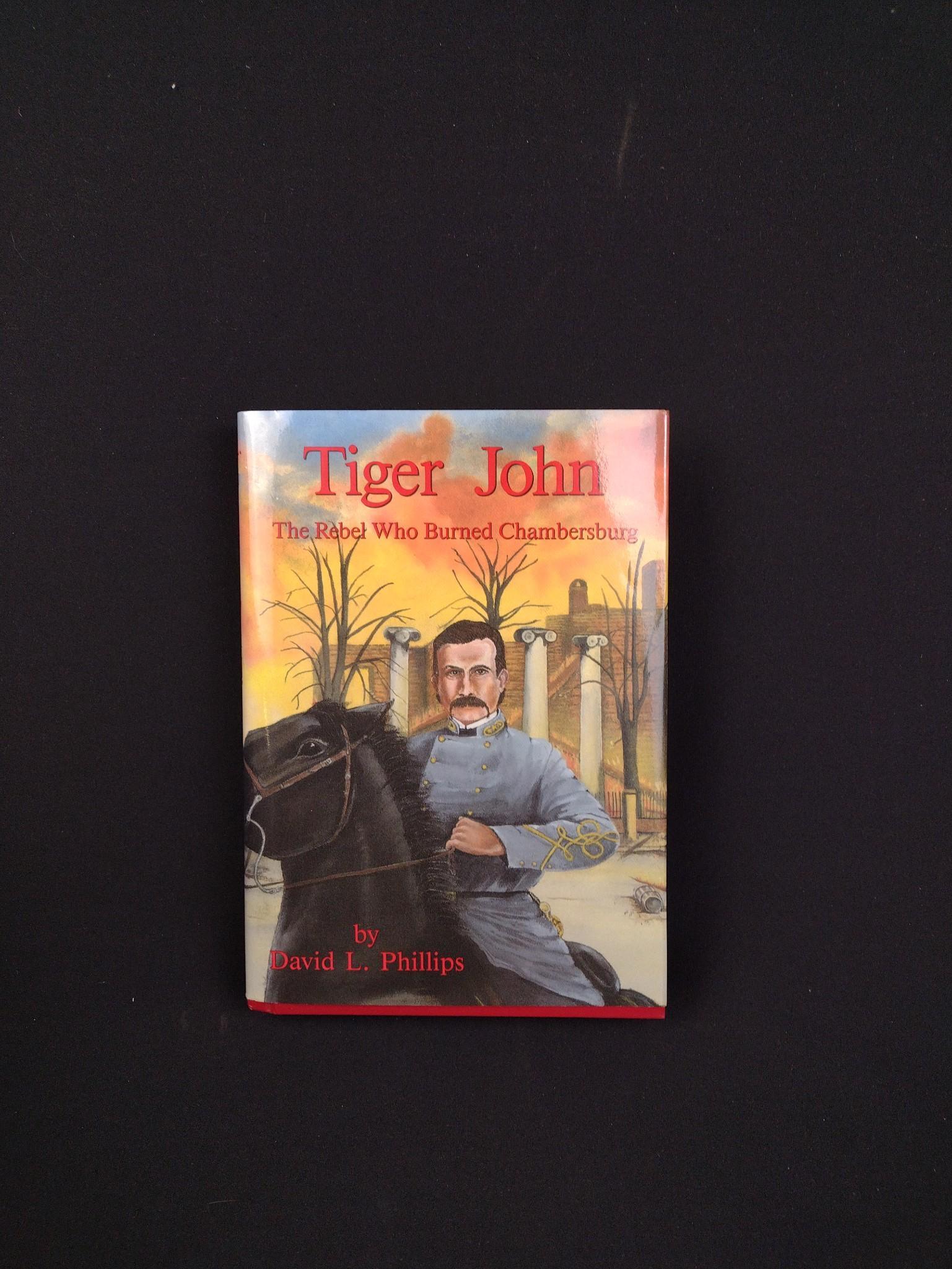 Signed Copies of Civil War Books "The Railroad War" & "Tiger John"