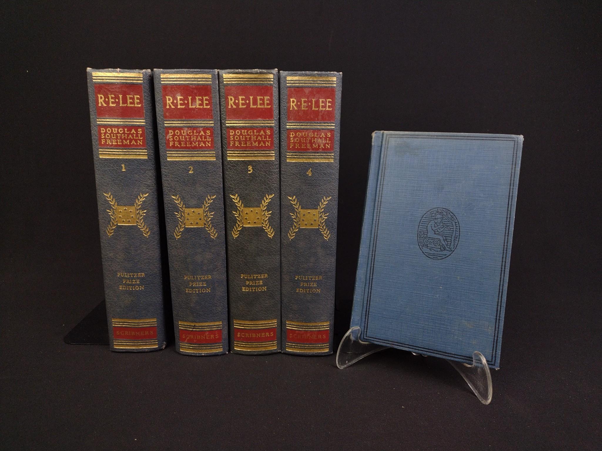 Scribner's Pulitzer Prize Edition of "R. E. Lee" by Douglas Southall Freeman