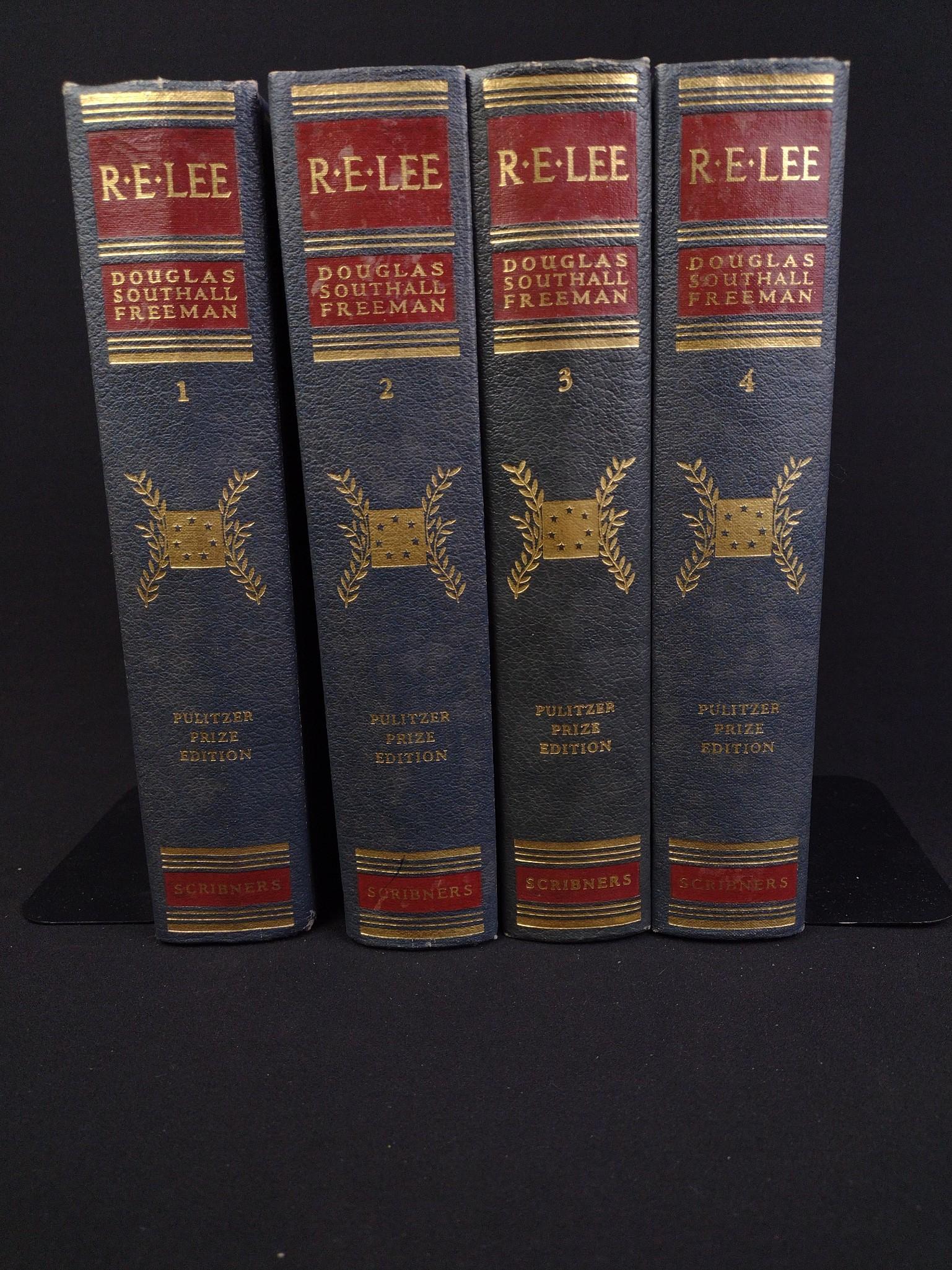 Scribner's Pulitzer Prize Edition of "R. E. Lee" by Douglas Southall Freeman