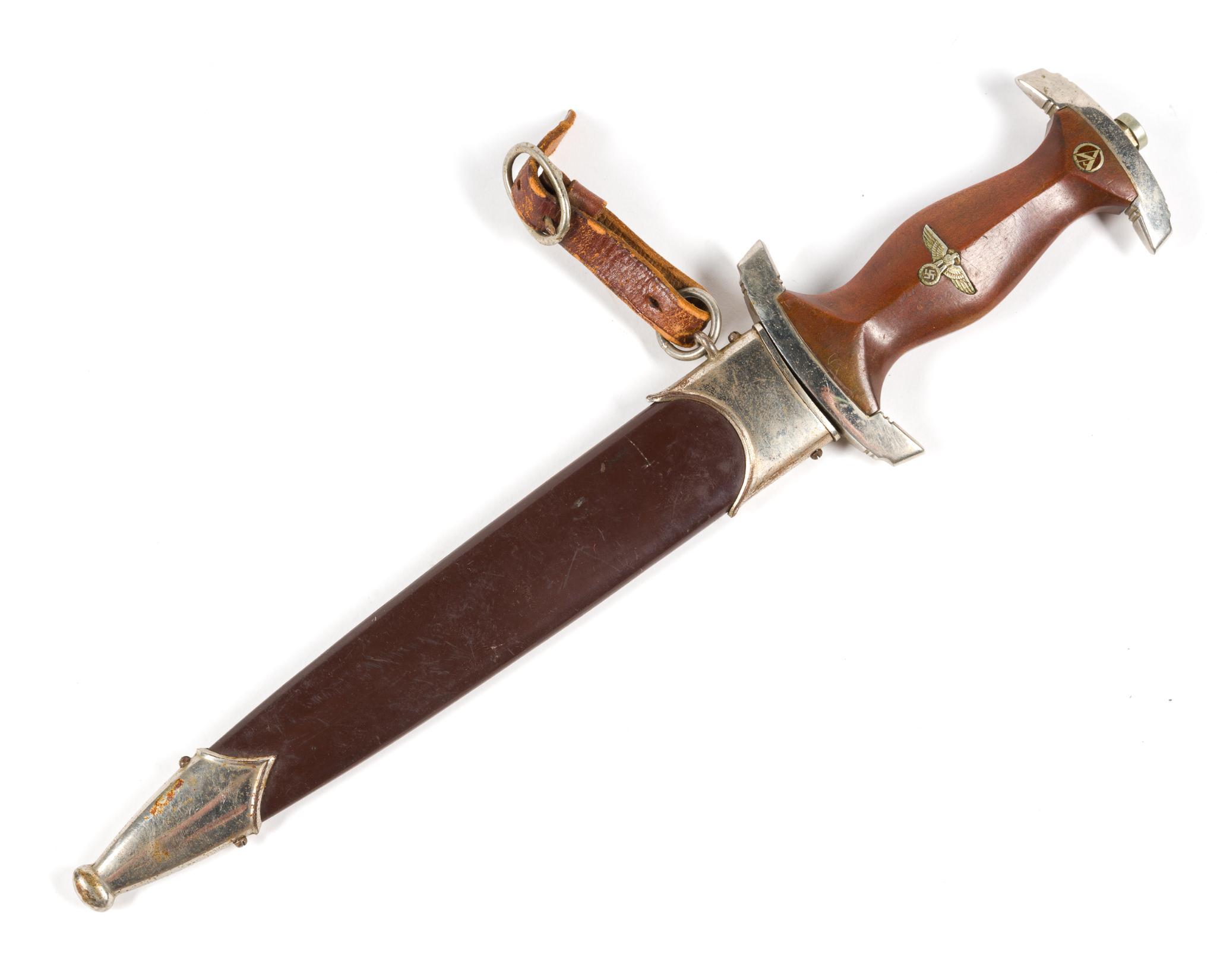 German WWII S.A. Dagger With Scabbard