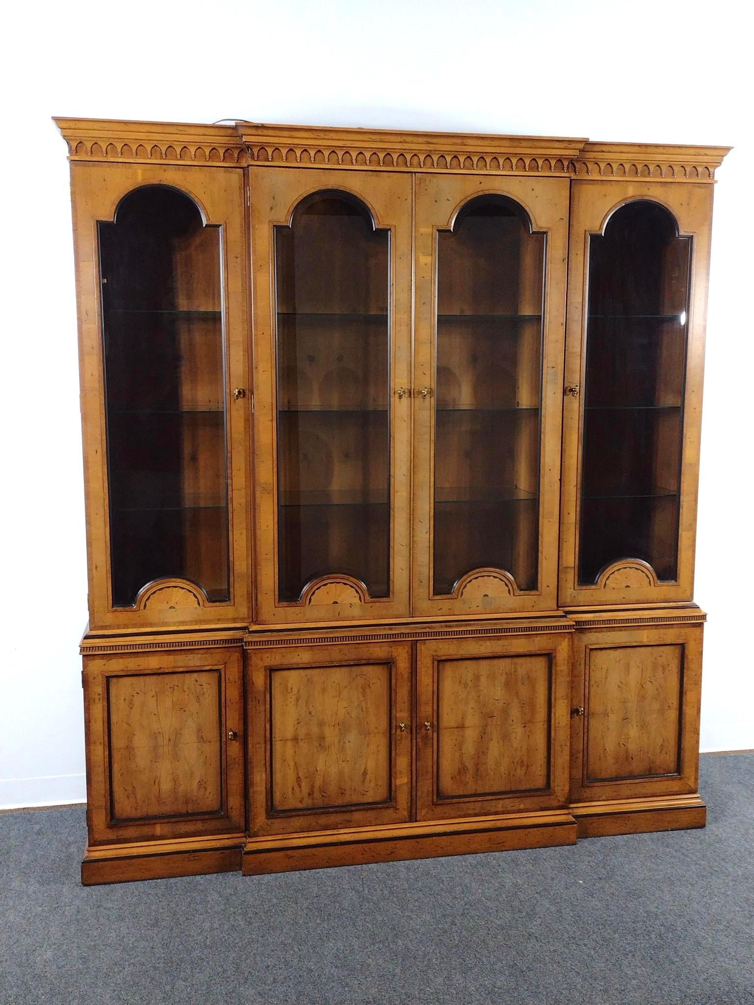Henredon Breakfront Cabinet