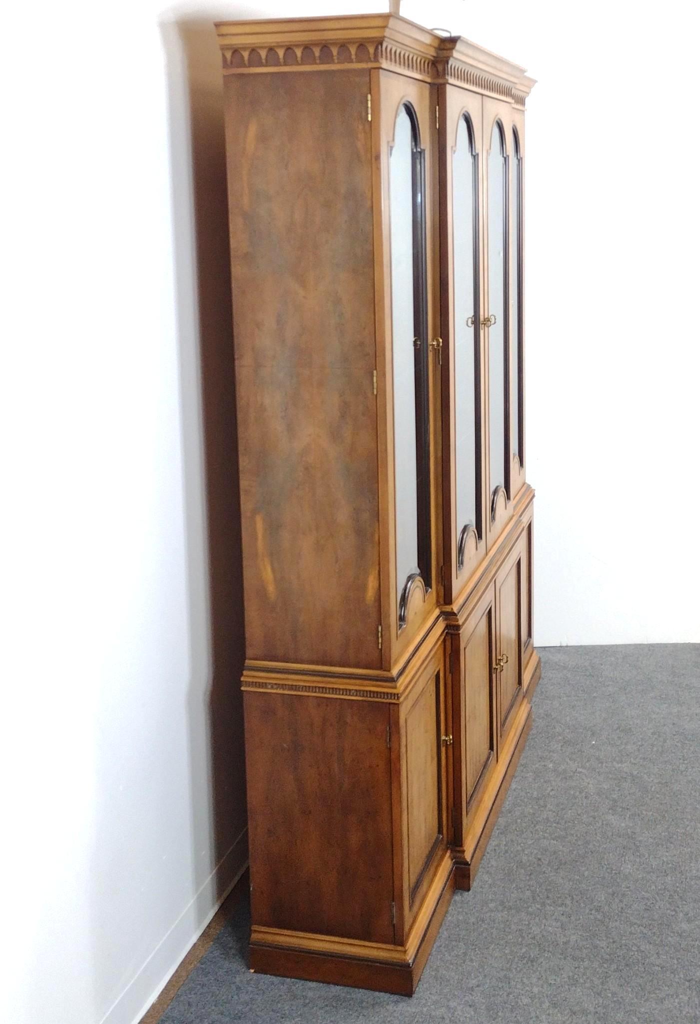 Henredon Breakfront Cabinet
