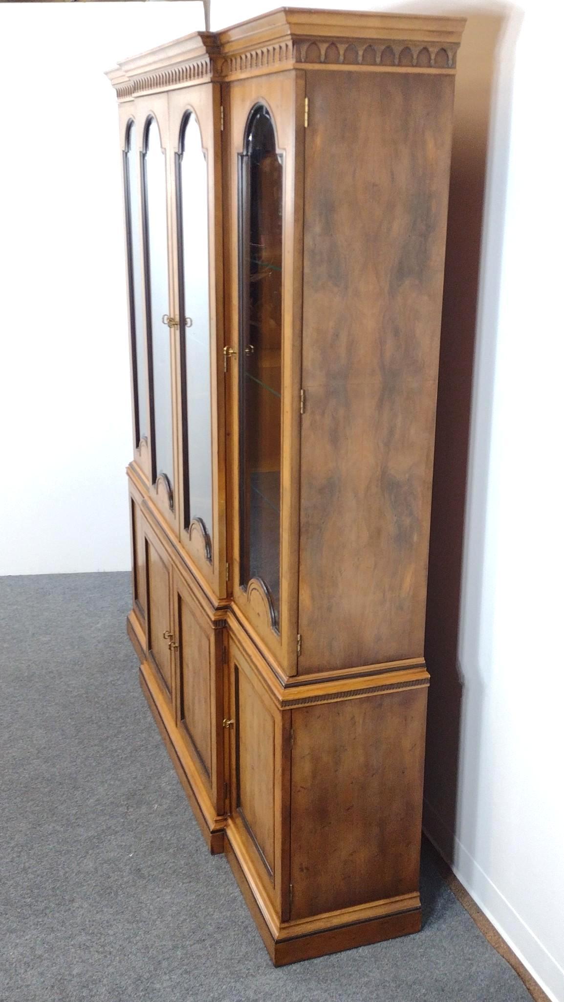 Henredon Breakfront Cabinet