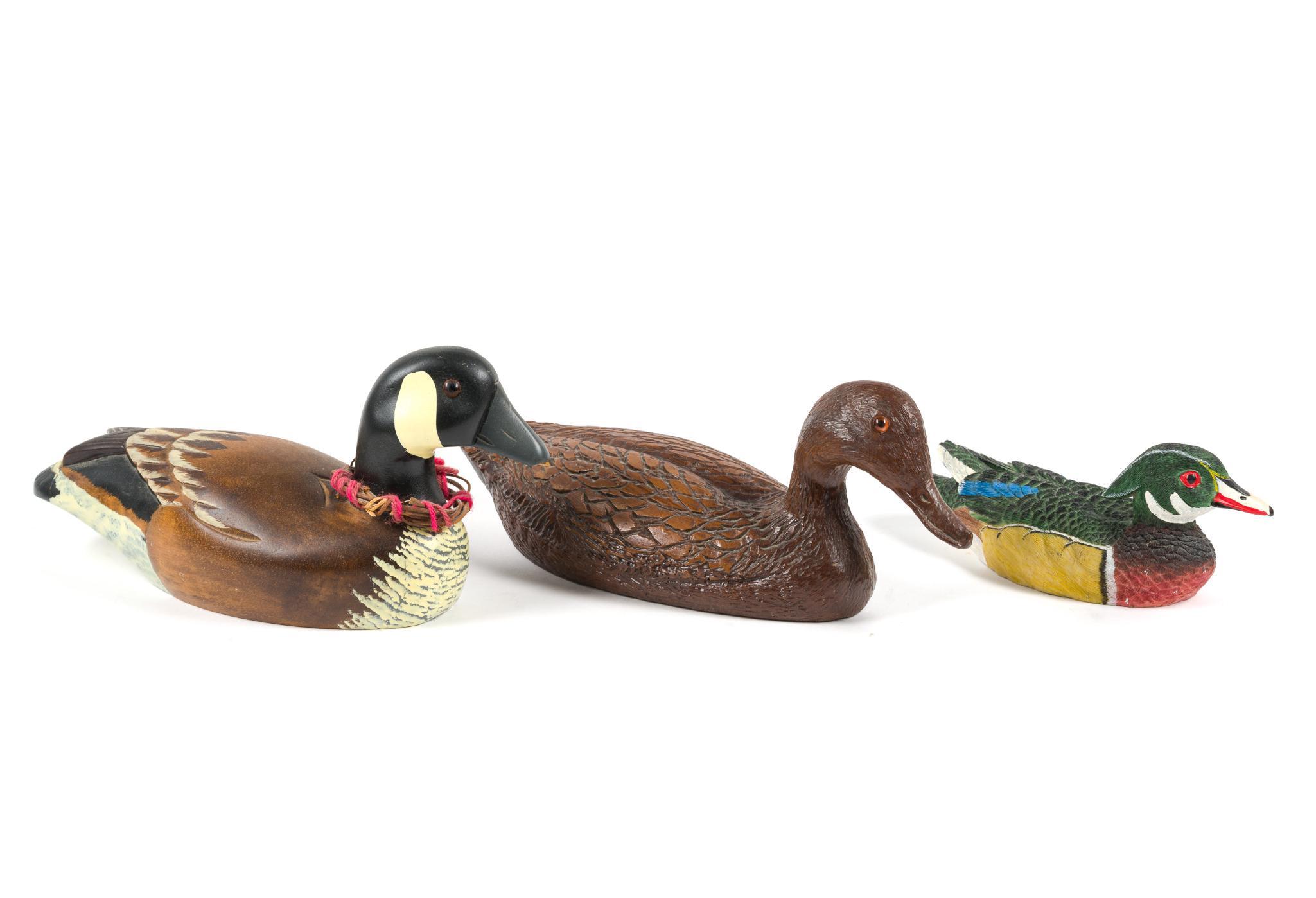 7 Duck Decoys & Figures