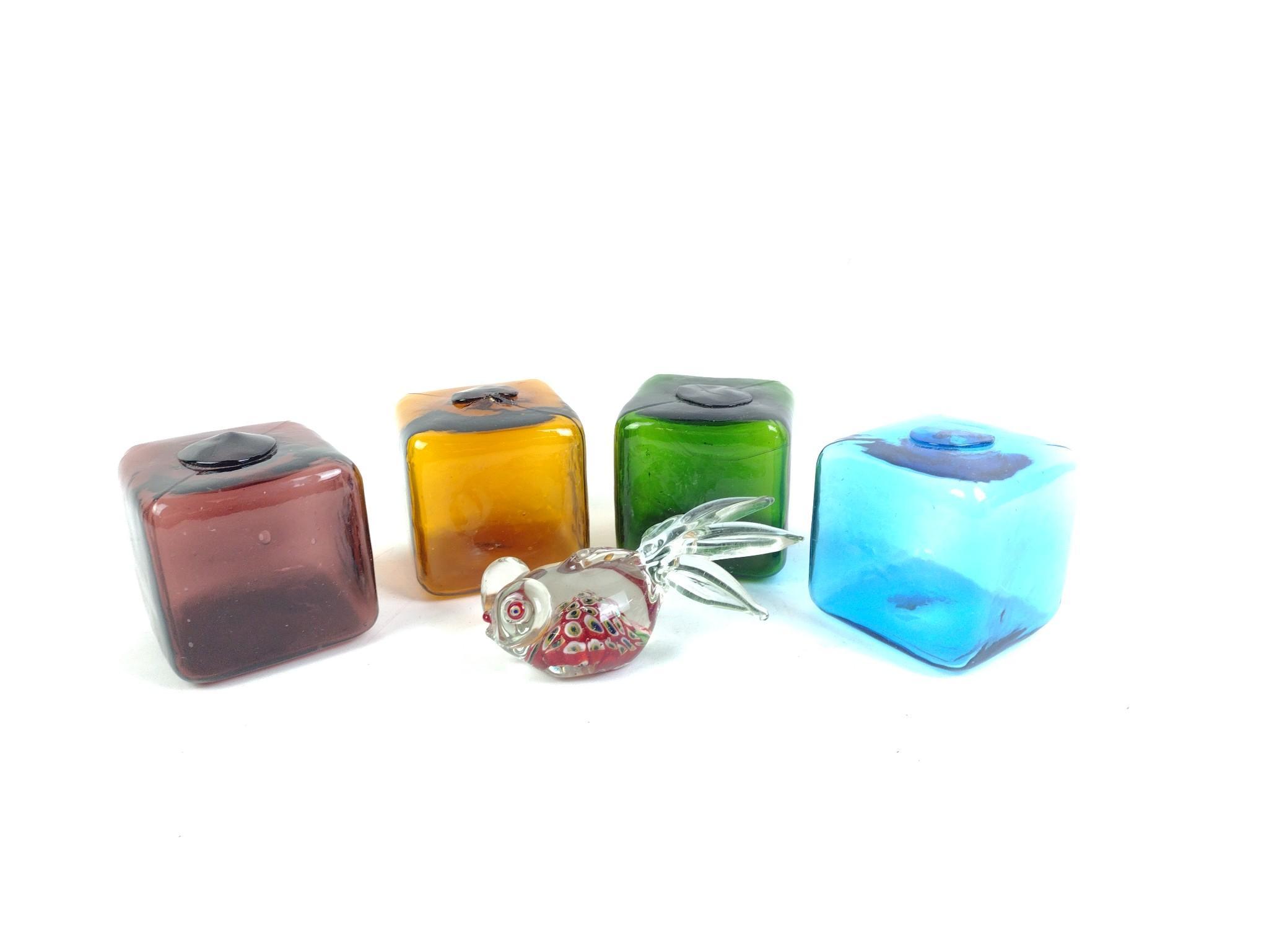 24 Hand-Blown Glass Fishing Floats