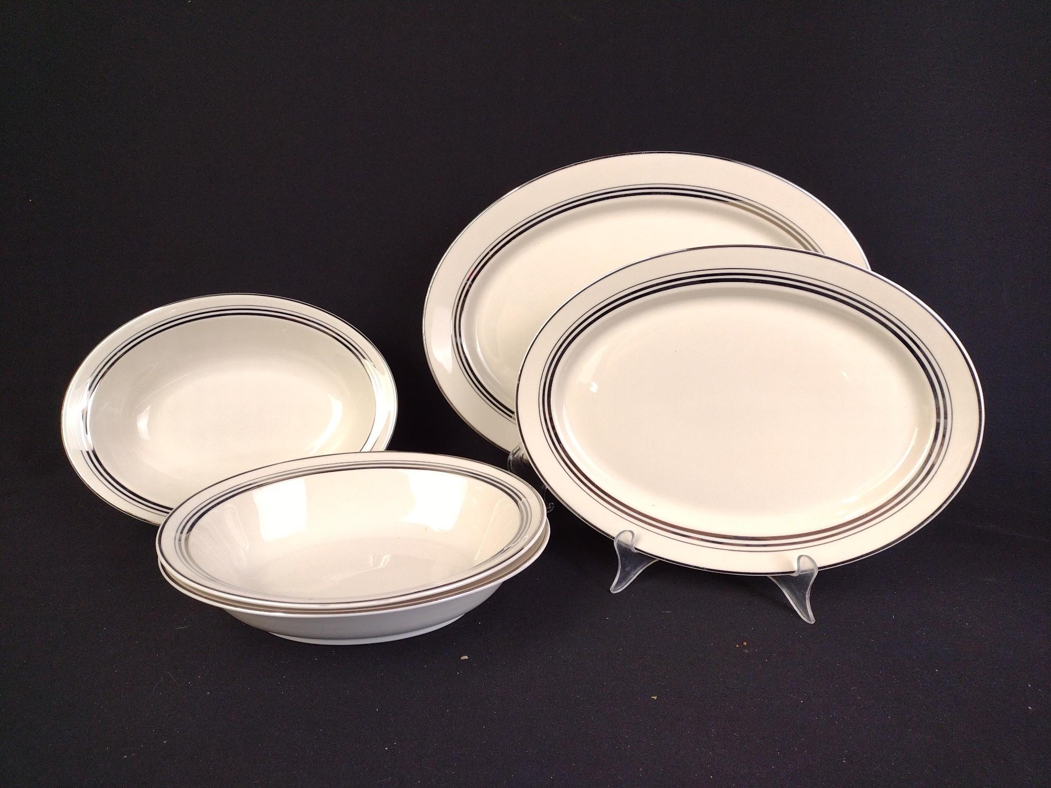 Syracuse China Old Ivory Collection Nimbus Platinum