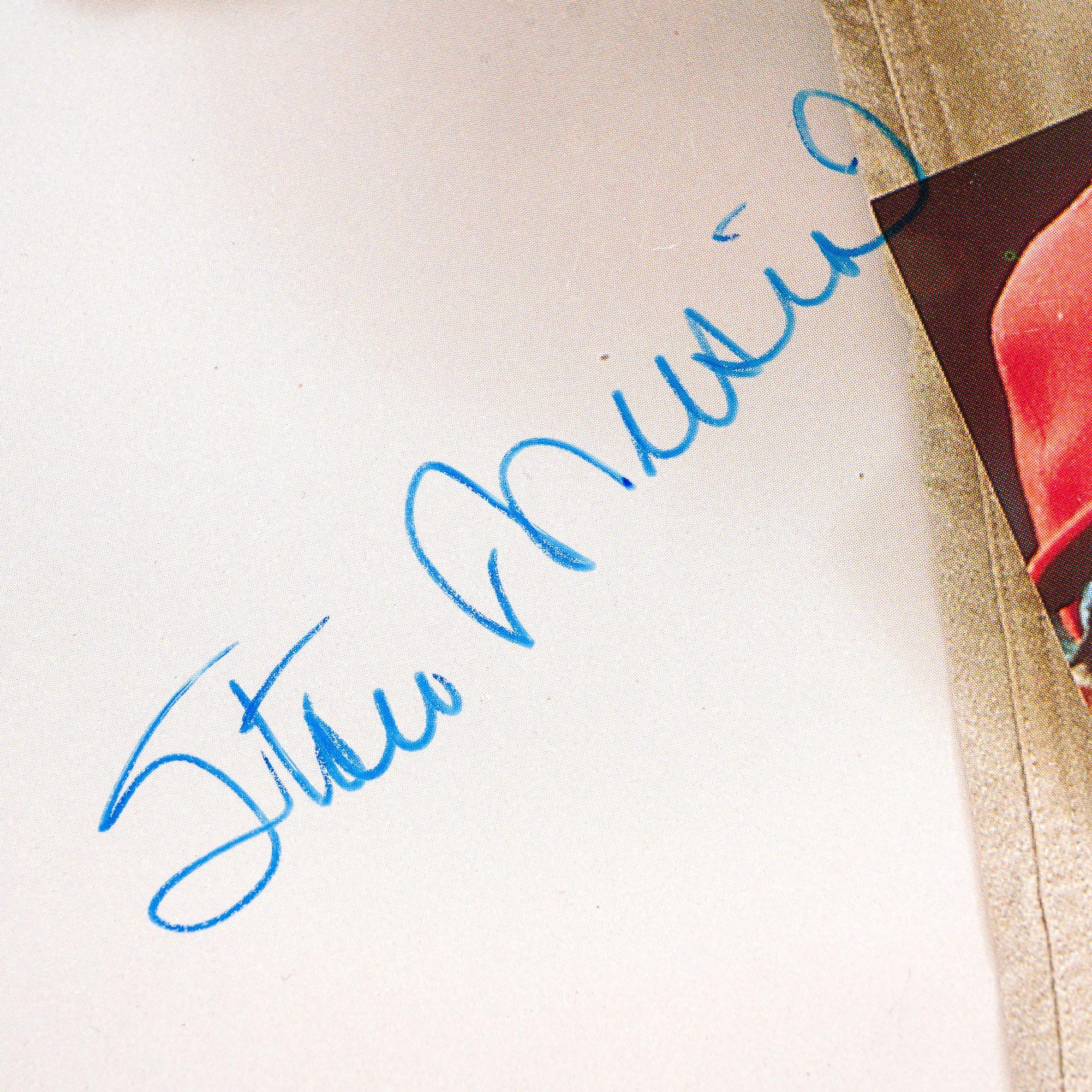 4 Signed Stan Musial Baseballs & Signed Poster