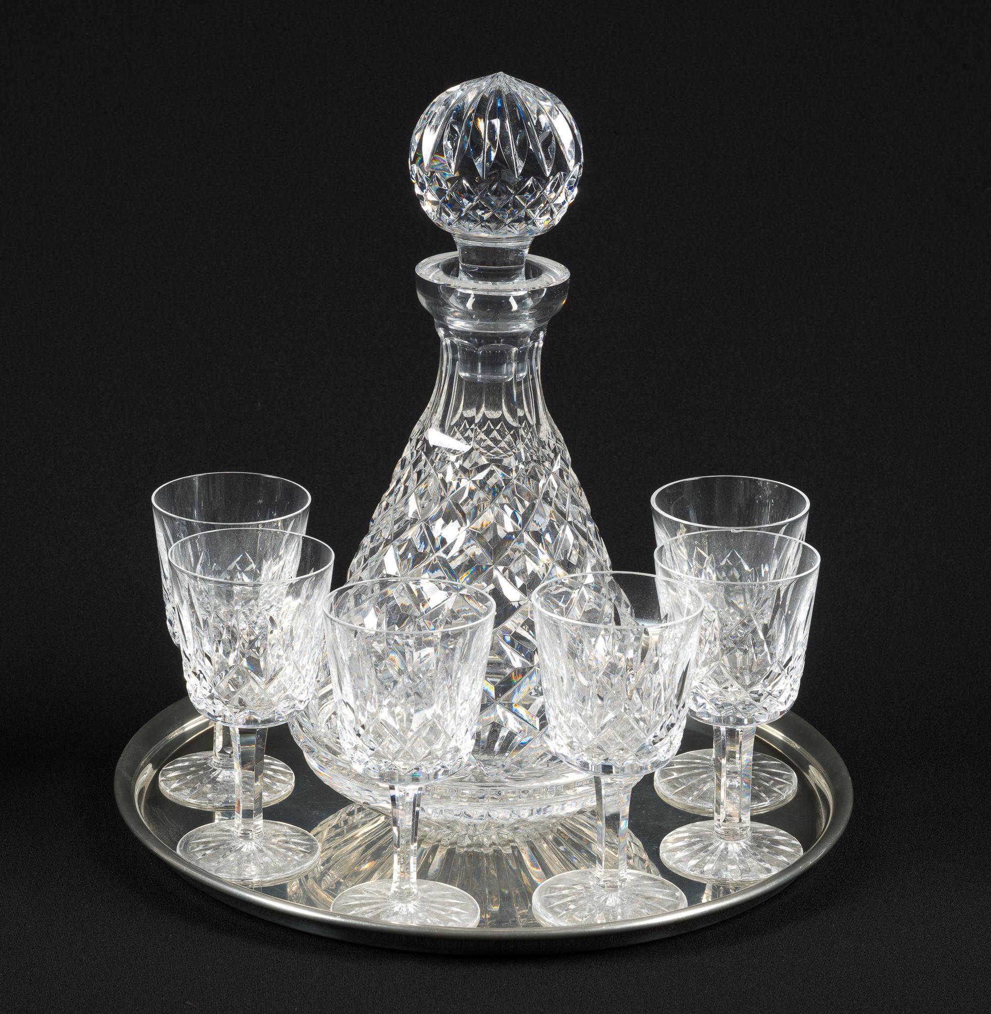 10 Cut Glass Incl. Waterford