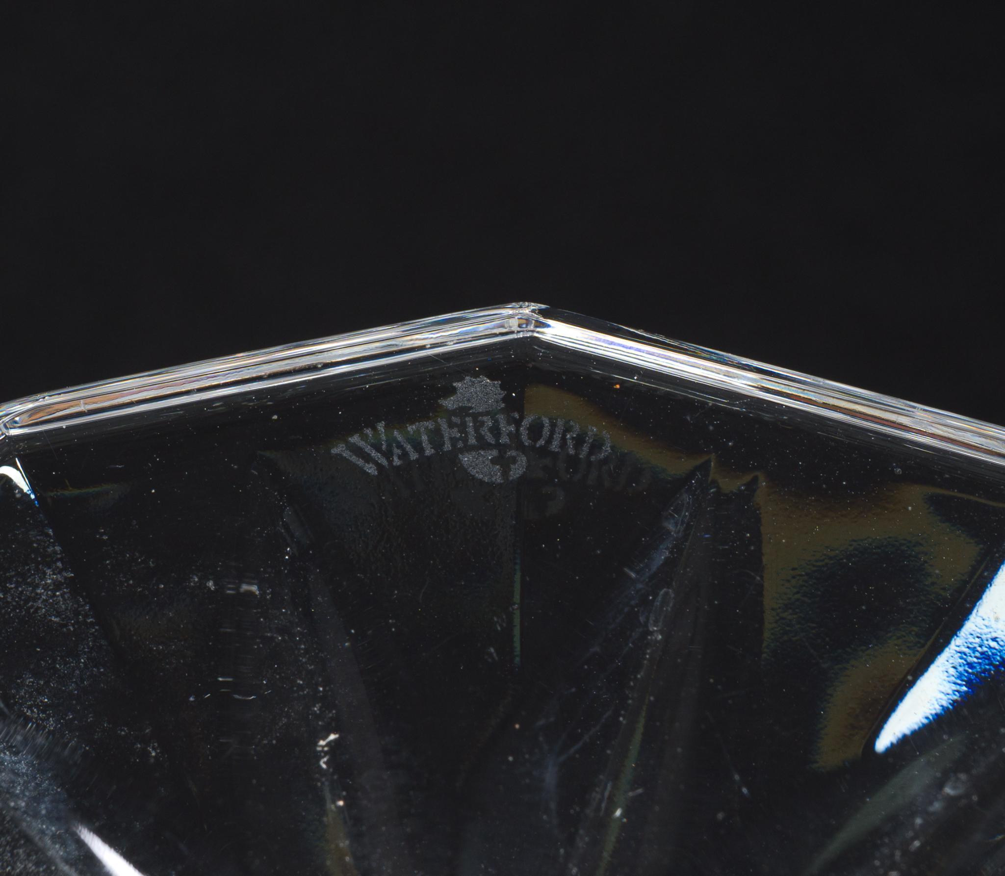10 Cut Glass Incl. Waterford