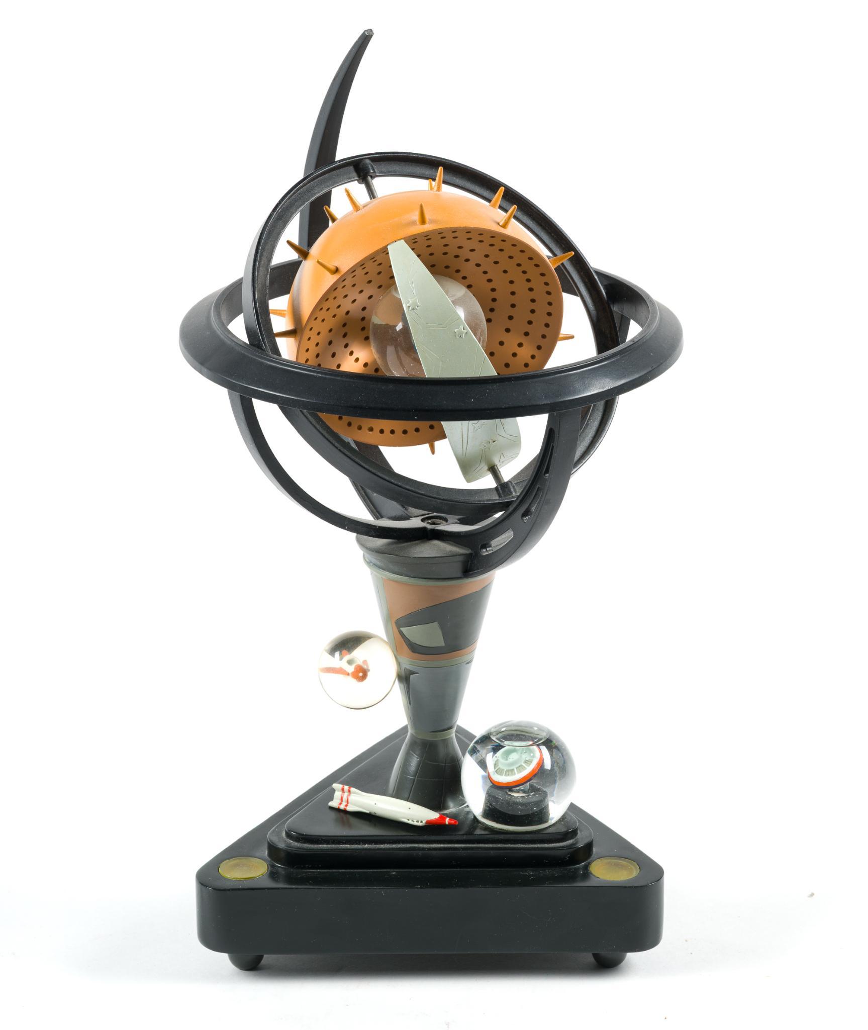 Disney Tomorrowland 50th Anniversary Snowglobe Music Box