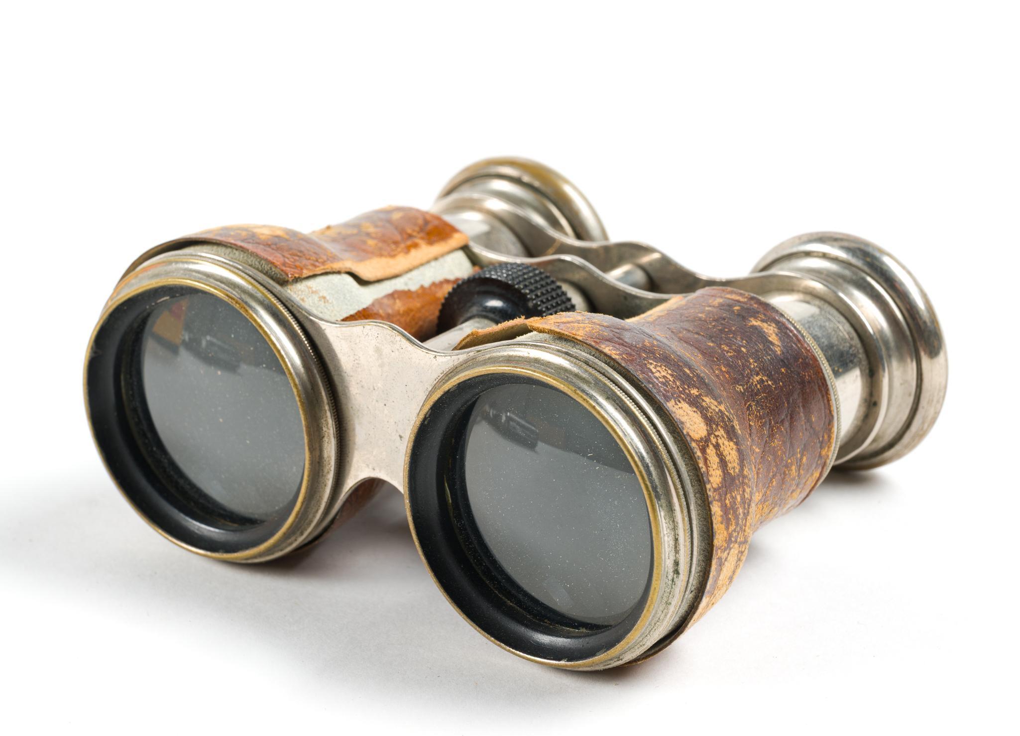 3 Vintage Kodak Cameras & Antique Opera Binoculars
