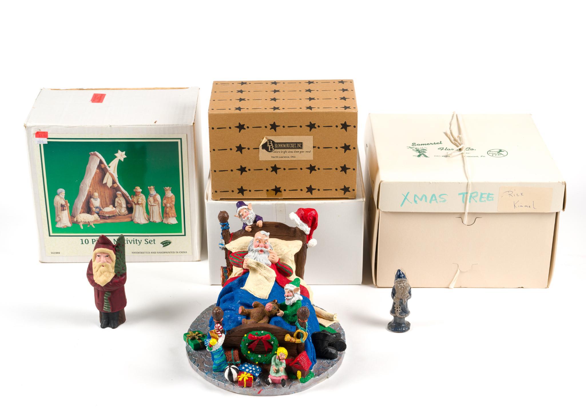 Christmas Decor Incl. Nativity Set