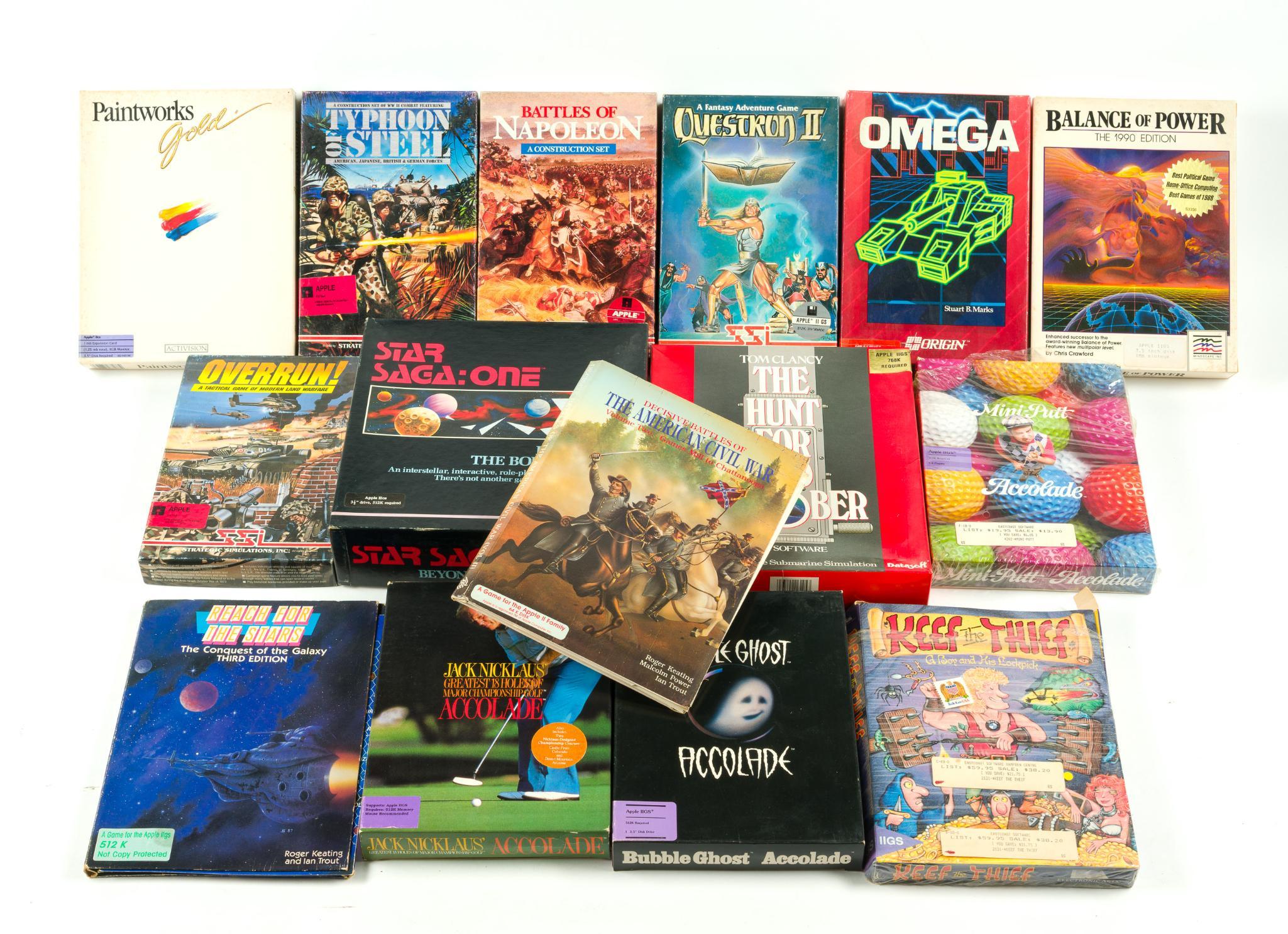 15 Vintage Computer Games for Apple II