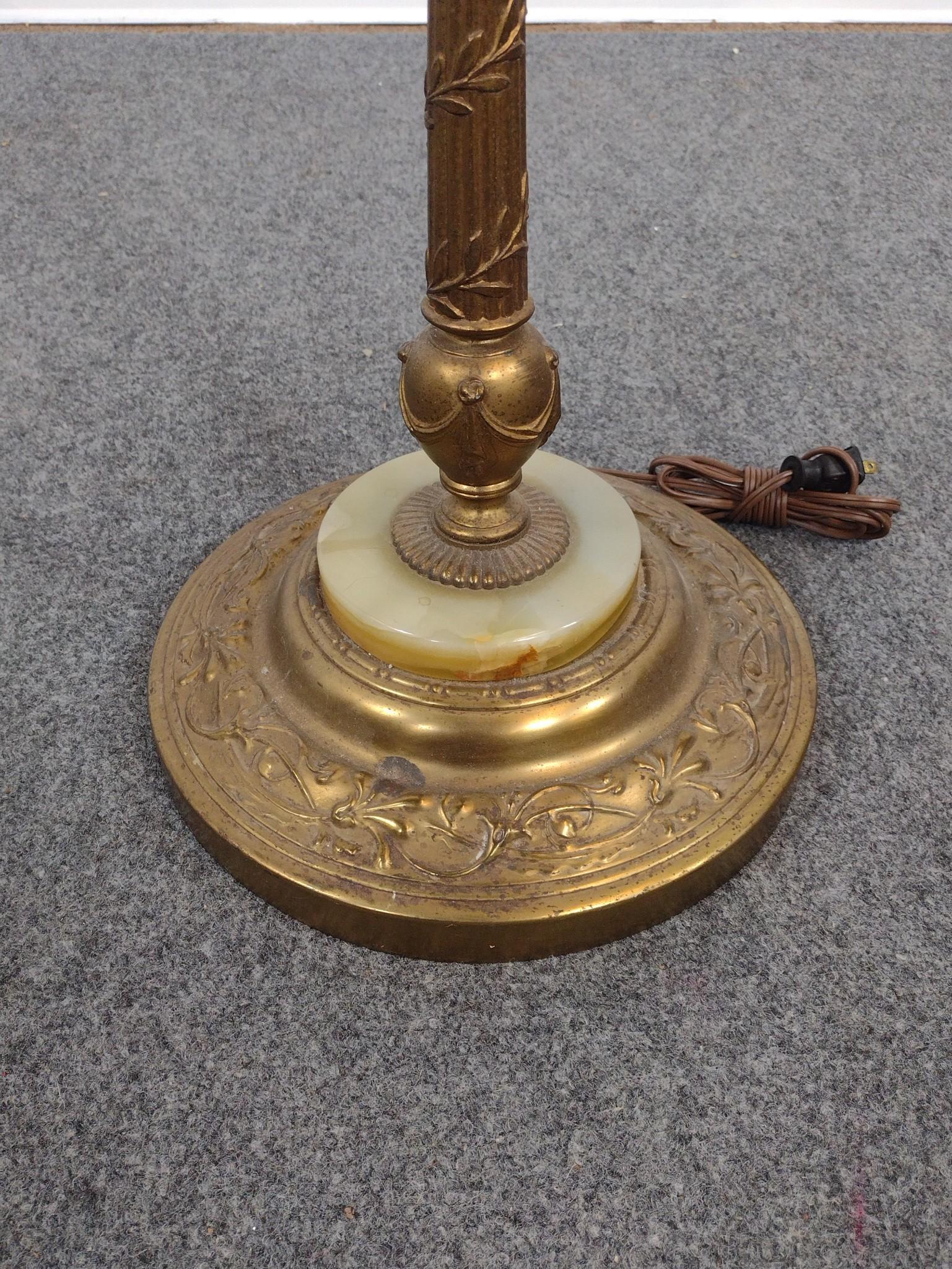 Vintage Art Deco Rembrandt Floor Lamp