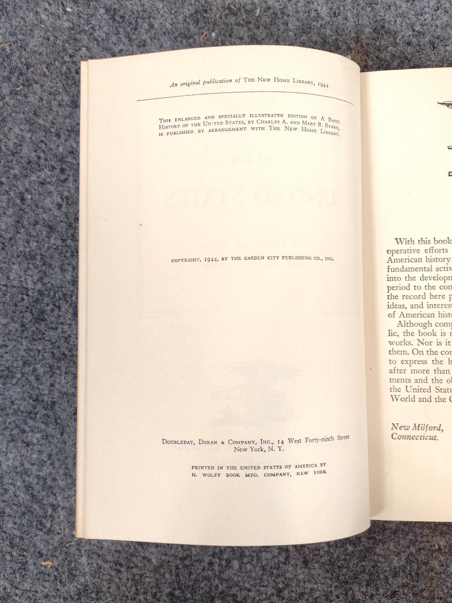 10 Vintage Hardback Books Incl. The Caine Mutiny