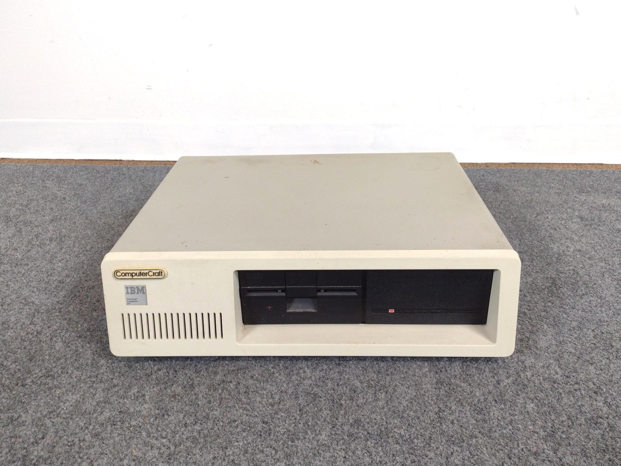 IBM 5151 Monitor & 5160 Tower With Keyboard