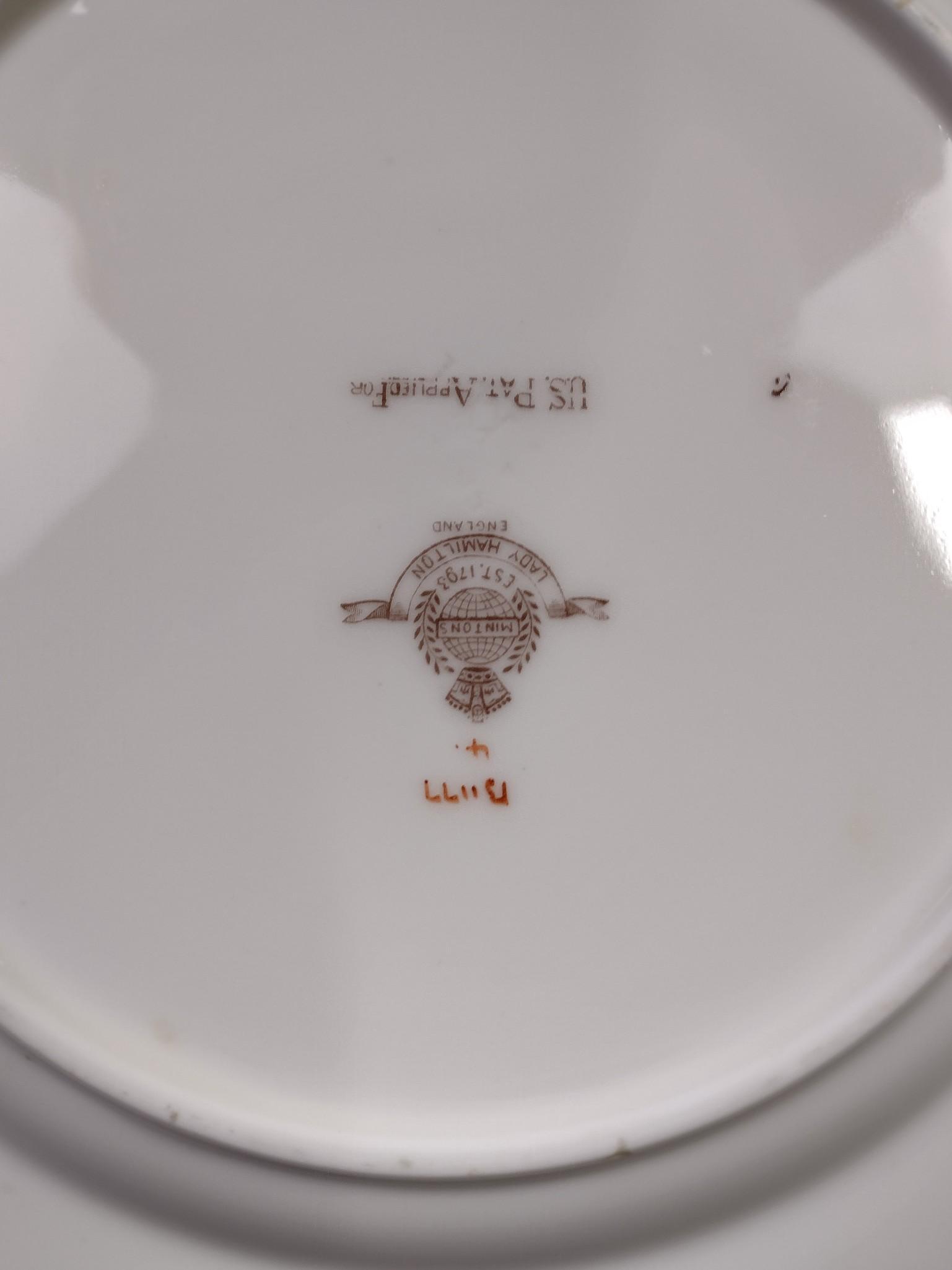 Minton "Lady Hamilton" Dinner Service