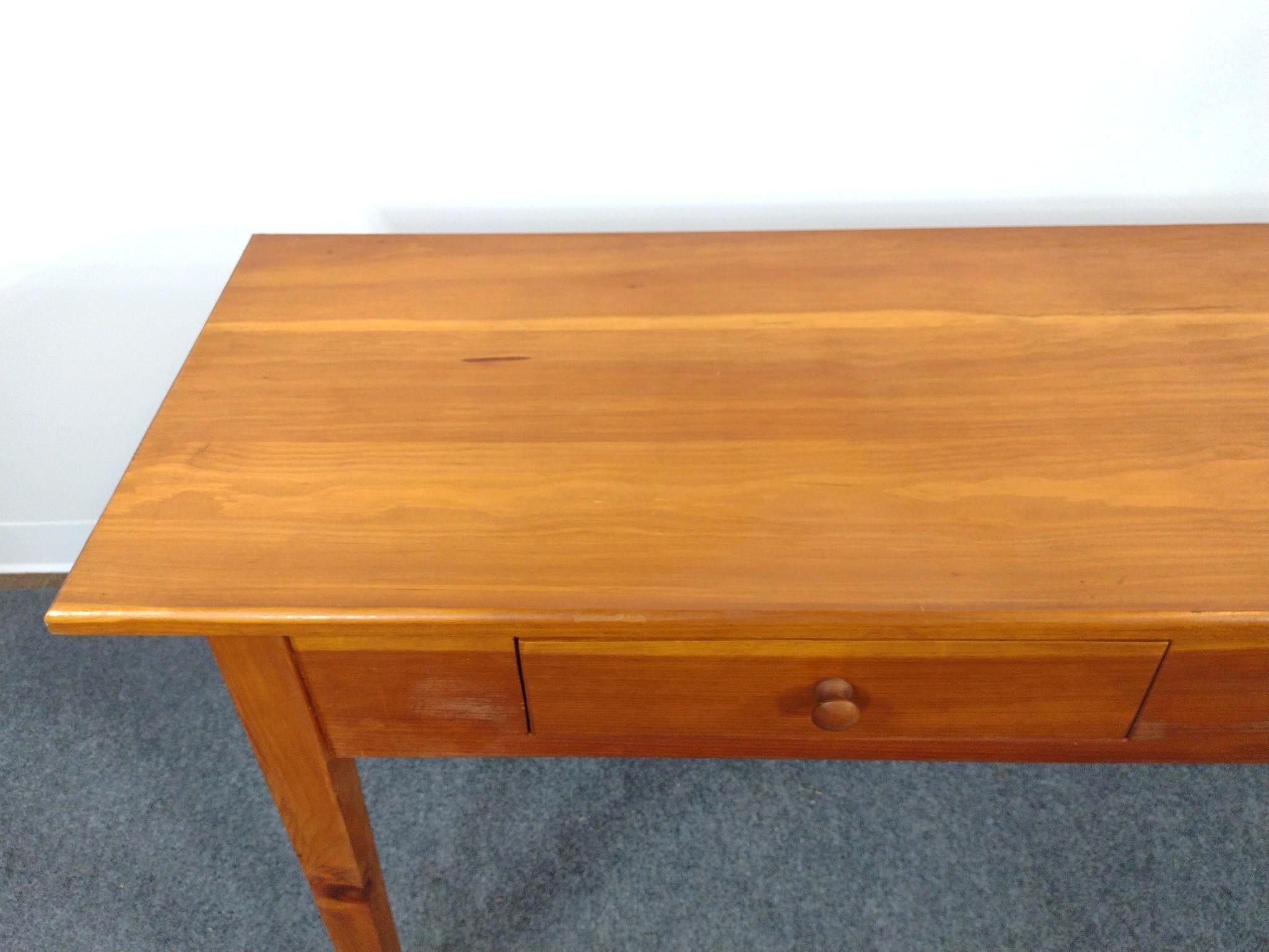 Paul Hardy Jr Hand Crafted Two Drawer Sofa Table