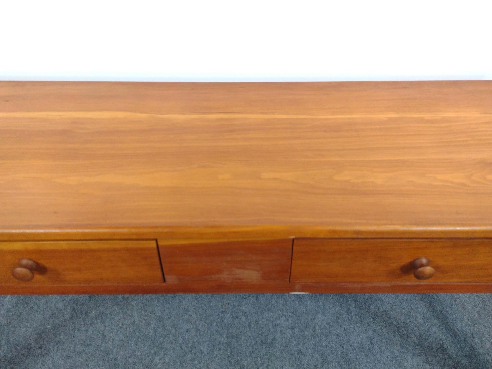 Paul Hardy Jr Hand Crafted Two Drawer Sofa Table