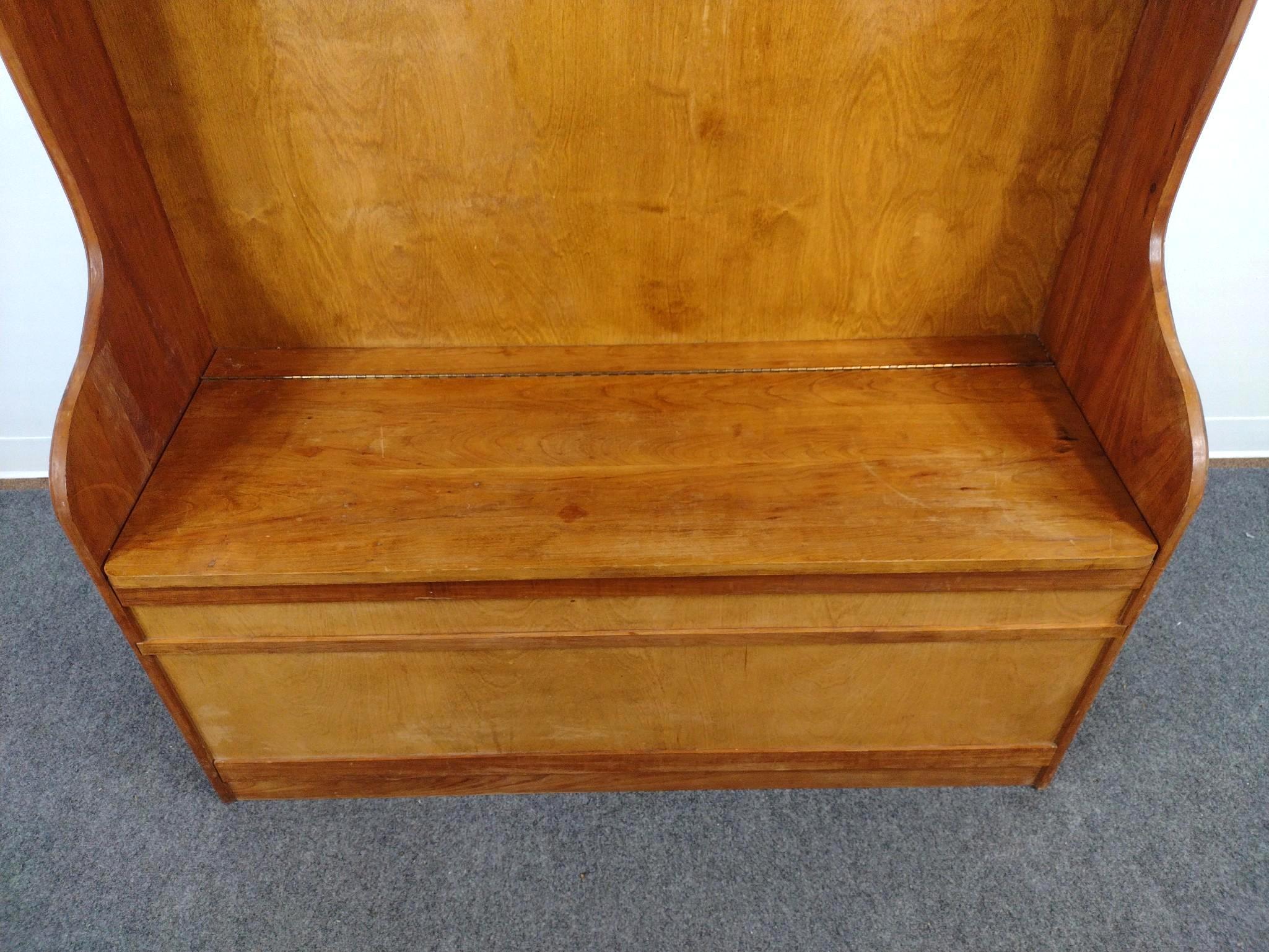 Paul Hardy Jr Hand Crafted Settle Bench
