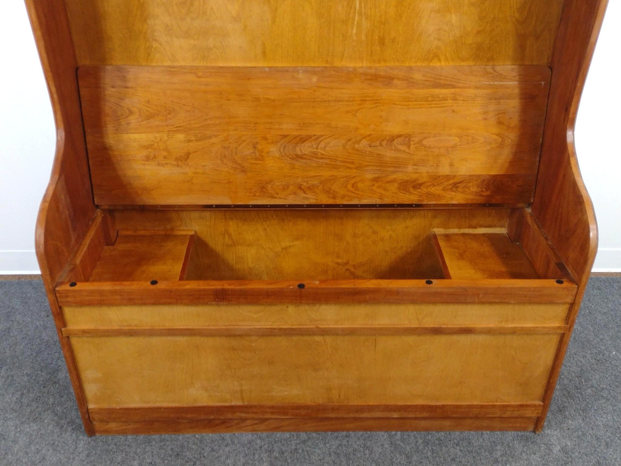 Paul Hardy Jr Hand Crafted Settle Bench