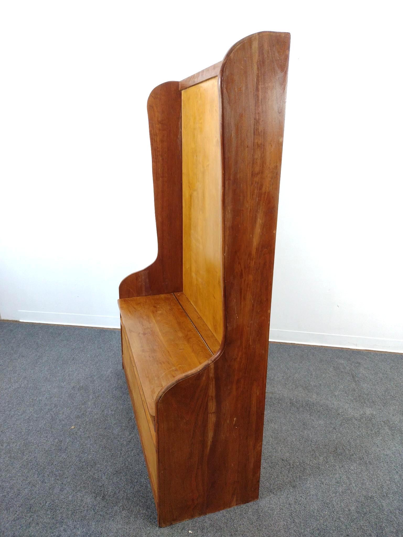 Paul Hardy Jr Hand Crafted Settle Bench