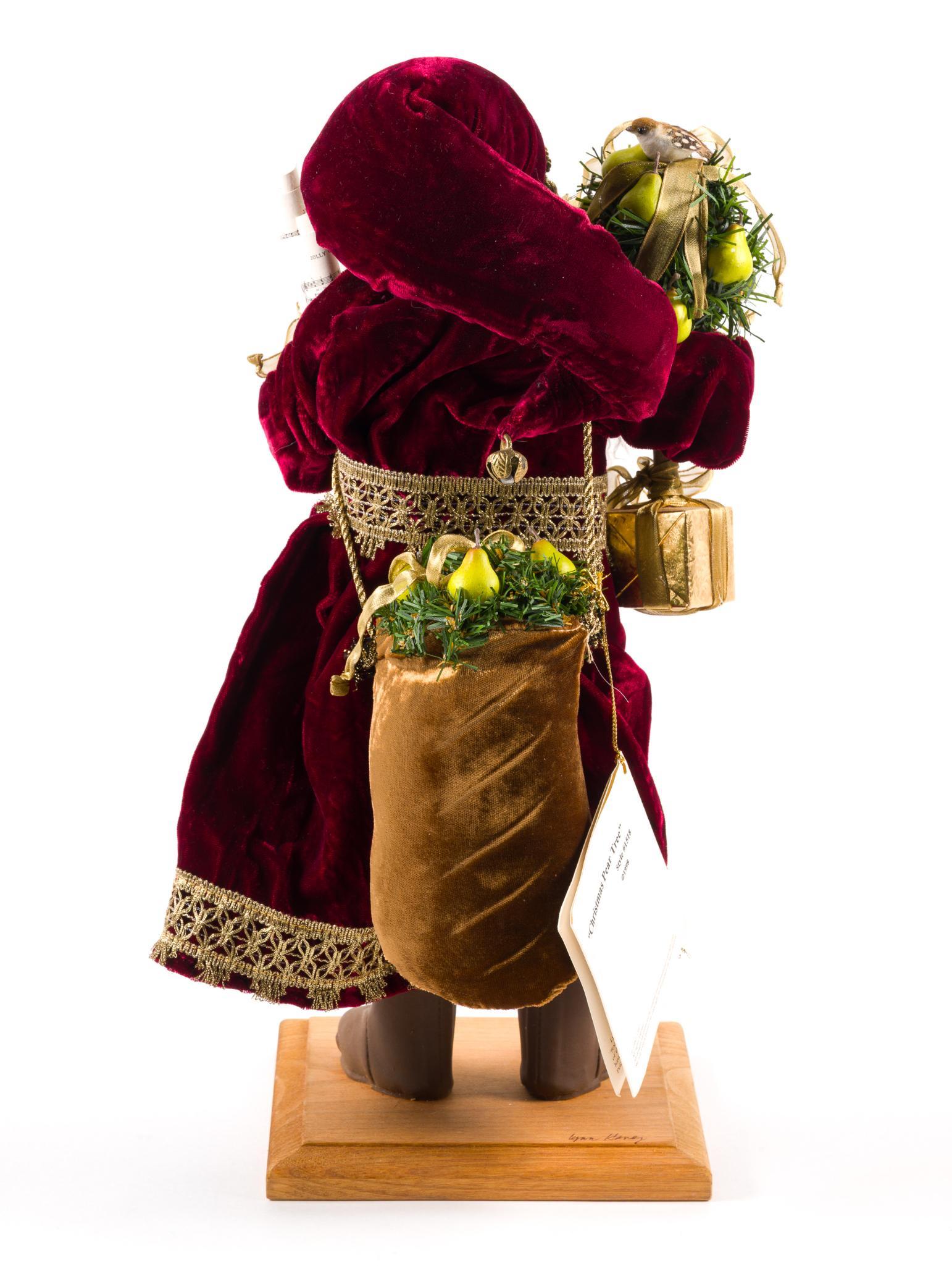 Lynn Haney Signed Santa Claus Statue