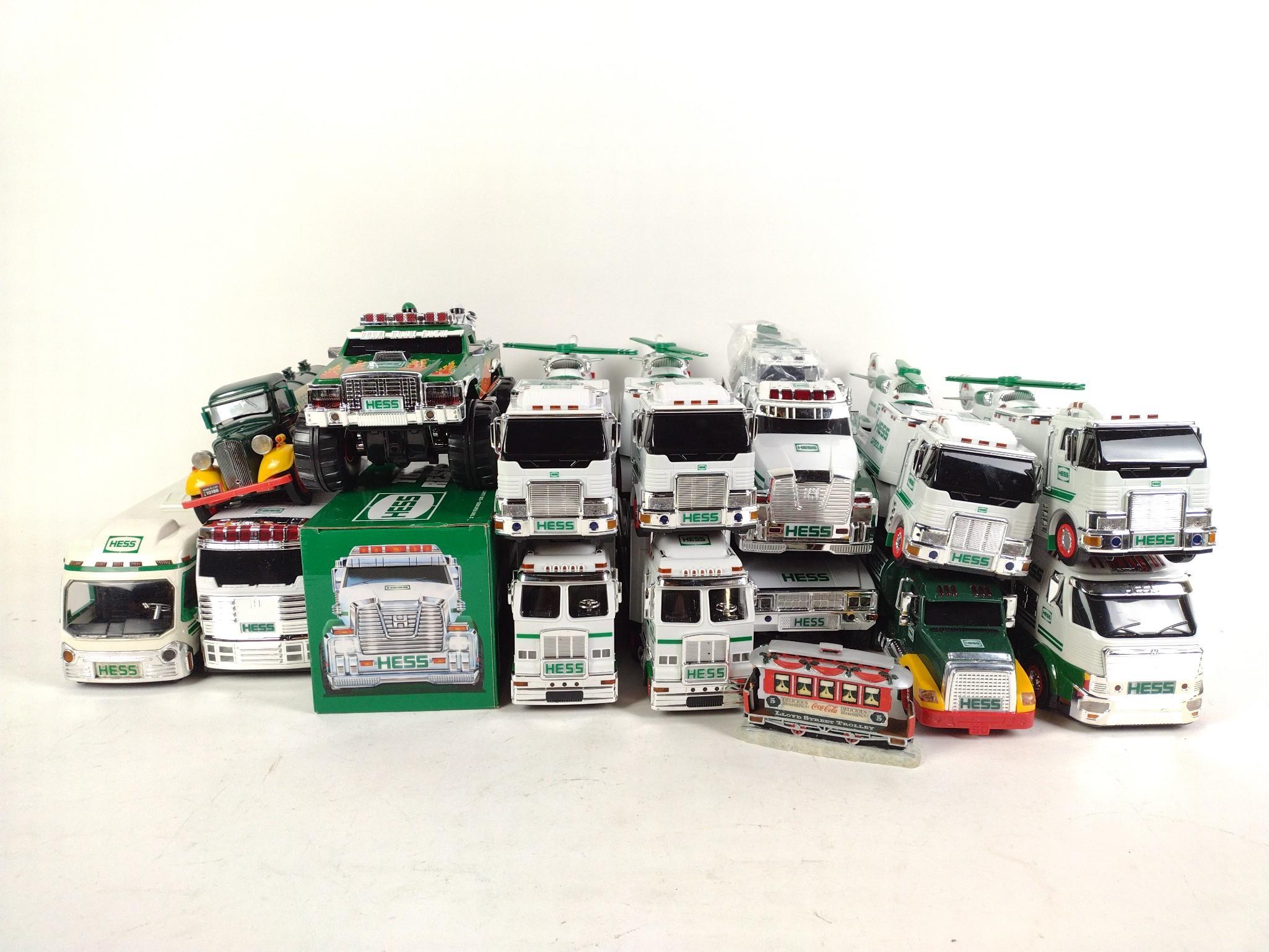 15 Hess Trucks
