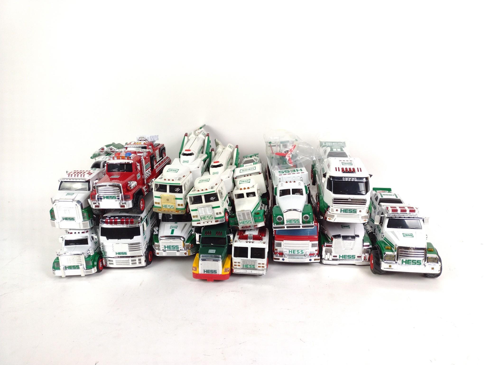 15 Hess Trucks