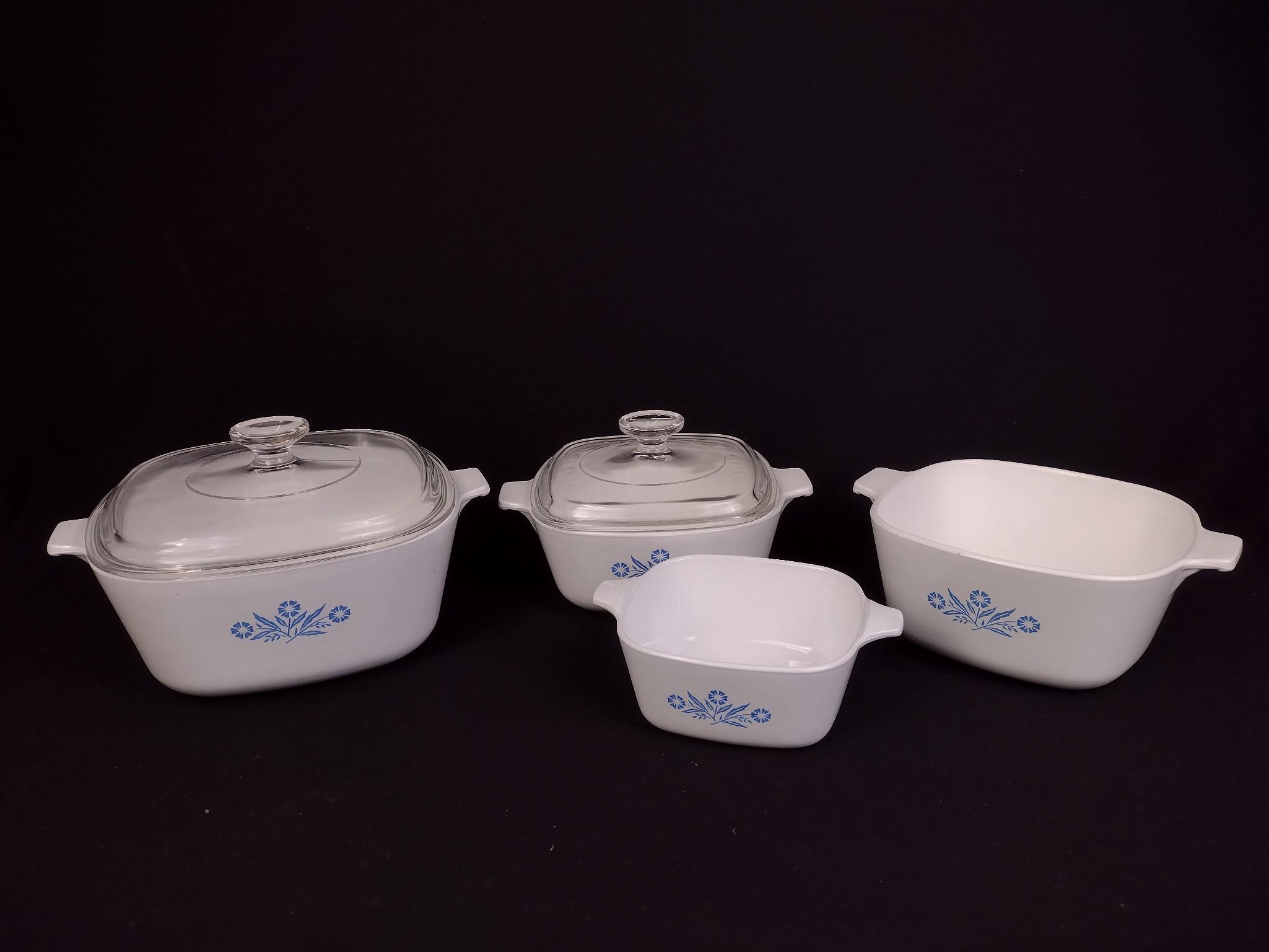 6 Corning Ware, Pyrex Bowl & Gorham "Lady Anne" Bowl
