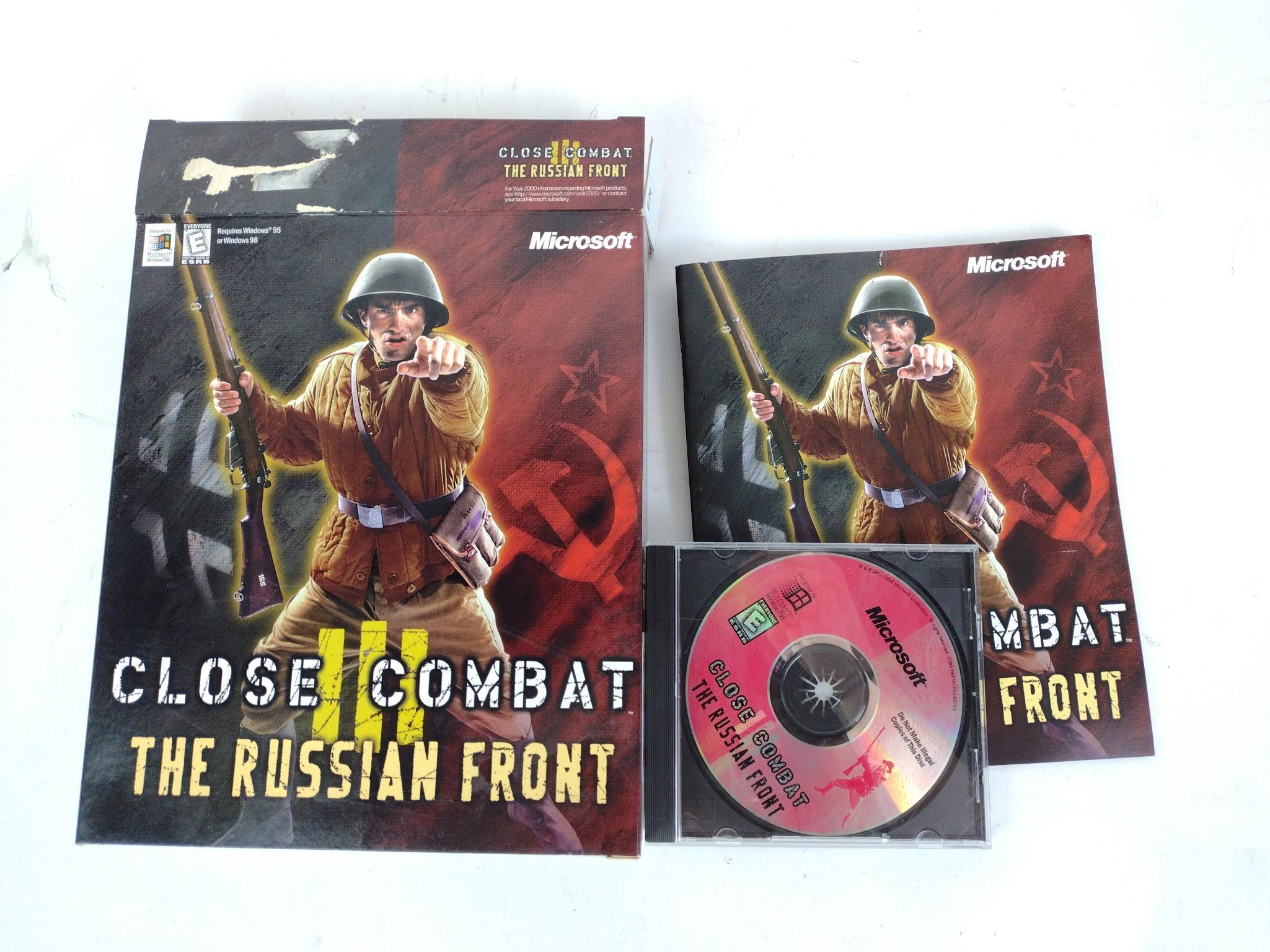 10 Vintage PC Computer Games incl. Close Combat: Russian Front
