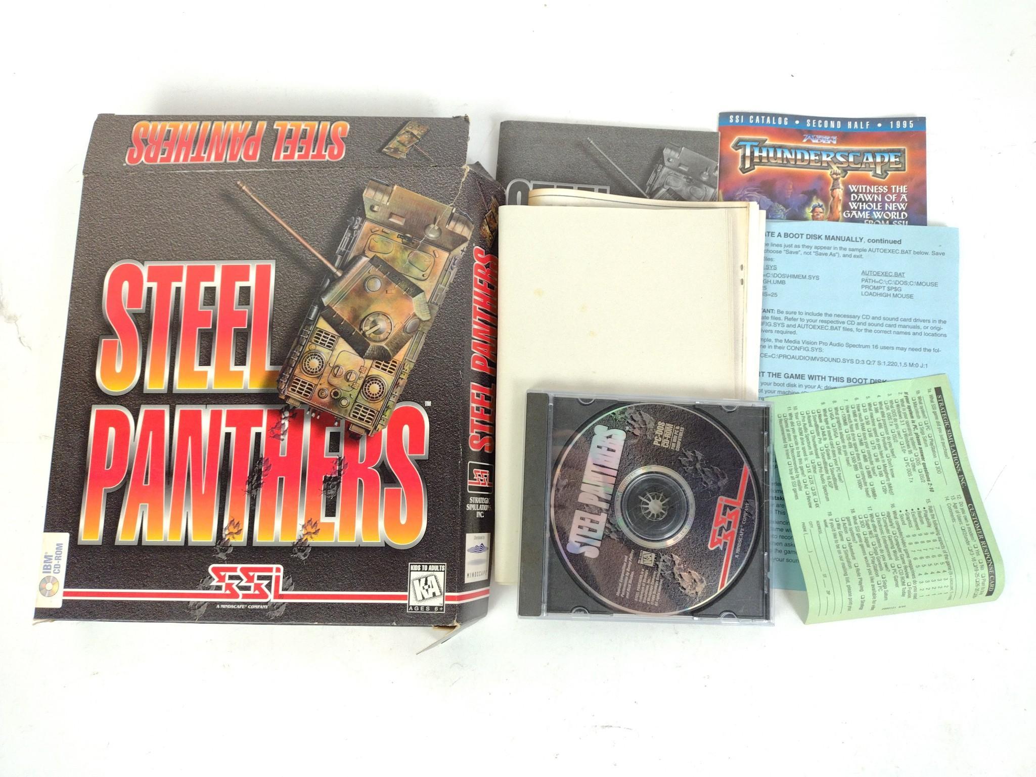 10 Vintage PC Computer Games incl. Close Combat: Russian Front