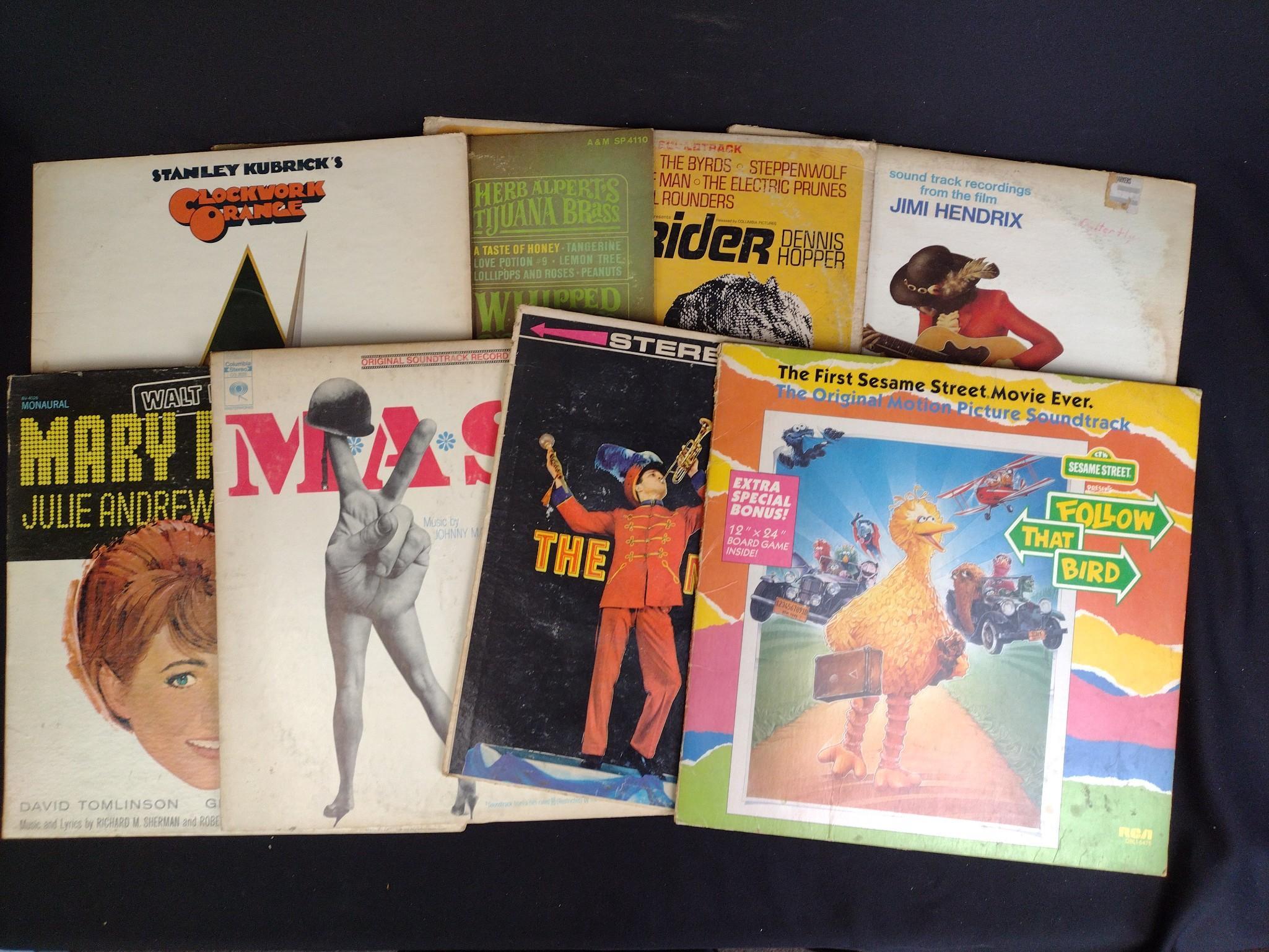 37 Vinyl Records Incl. Herb Alpert & Movie Soundtracks