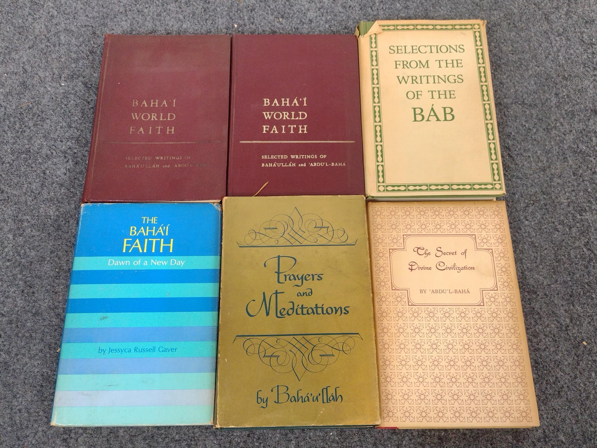 18 Vintage Books & Pamphlets About The Baháʼí Religion