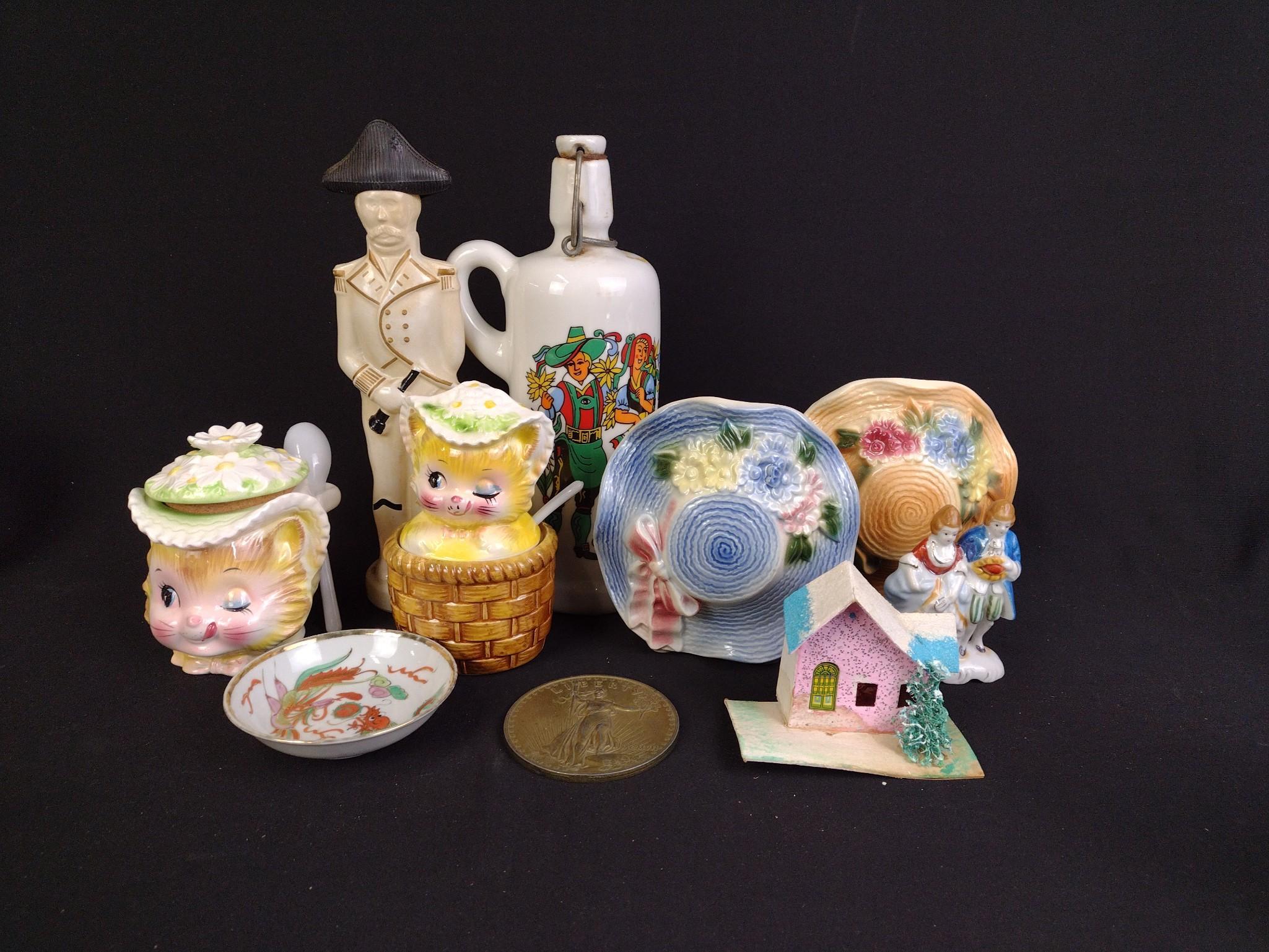 Porcelain Decor Incl. Decanters