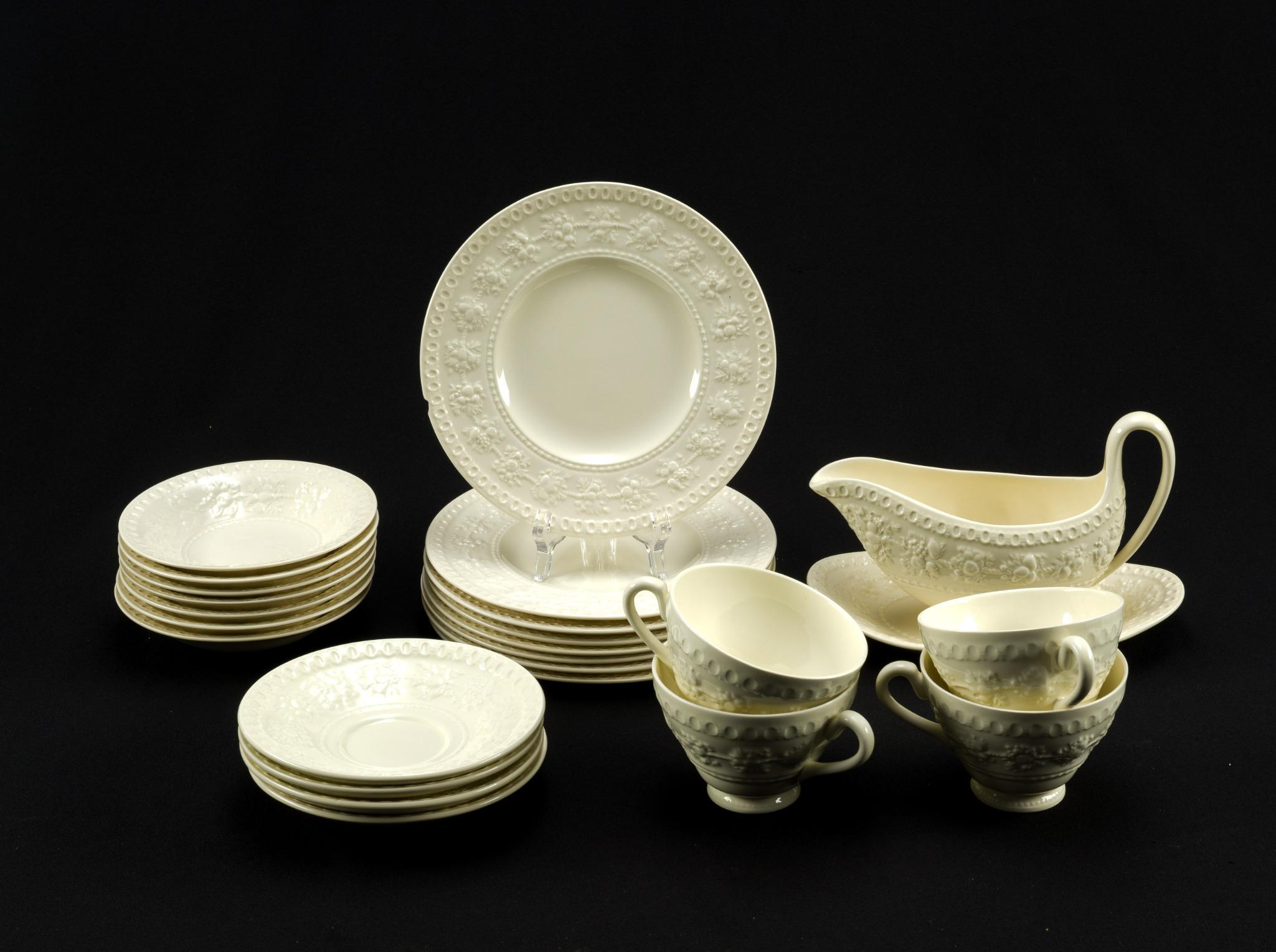 Partial Wedgwood Wellesley Porcelain Dinner Service