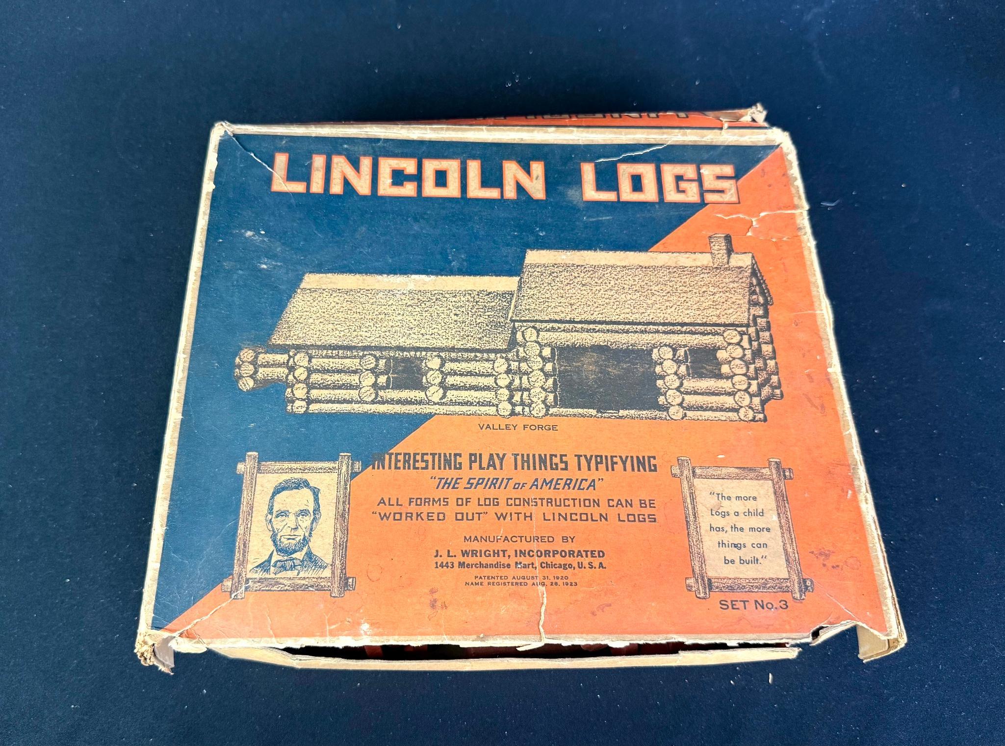 Lincoln Logs & R2D2 Robot