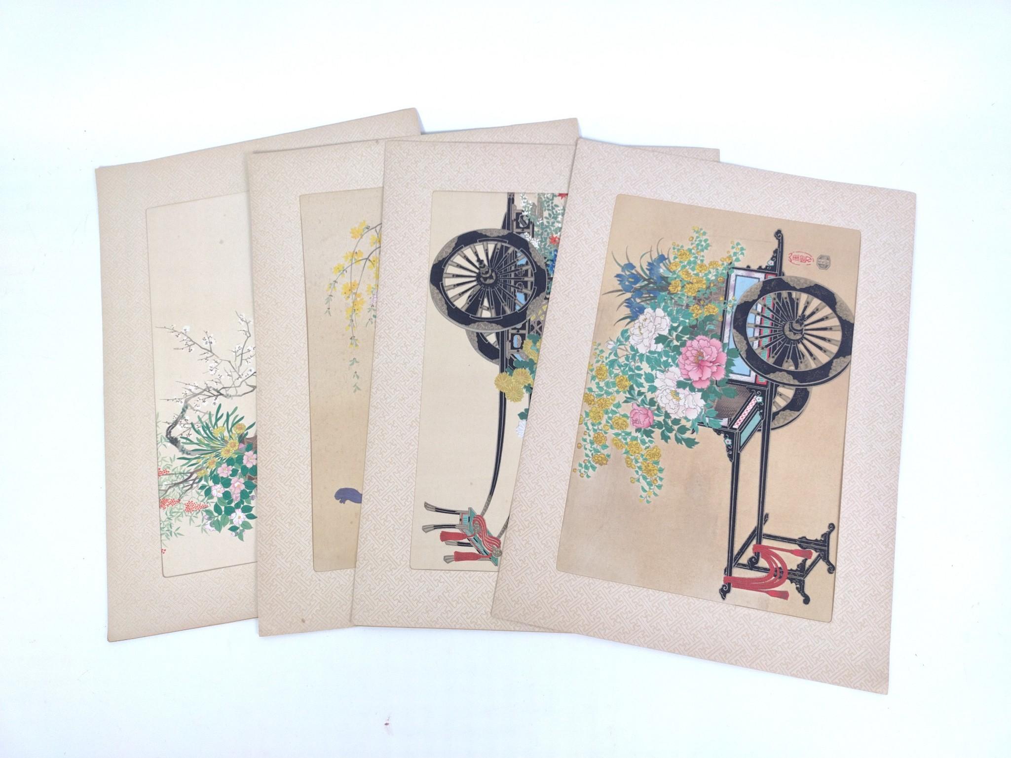 Kin-U Takeshita Japanese Woodblock Prints
