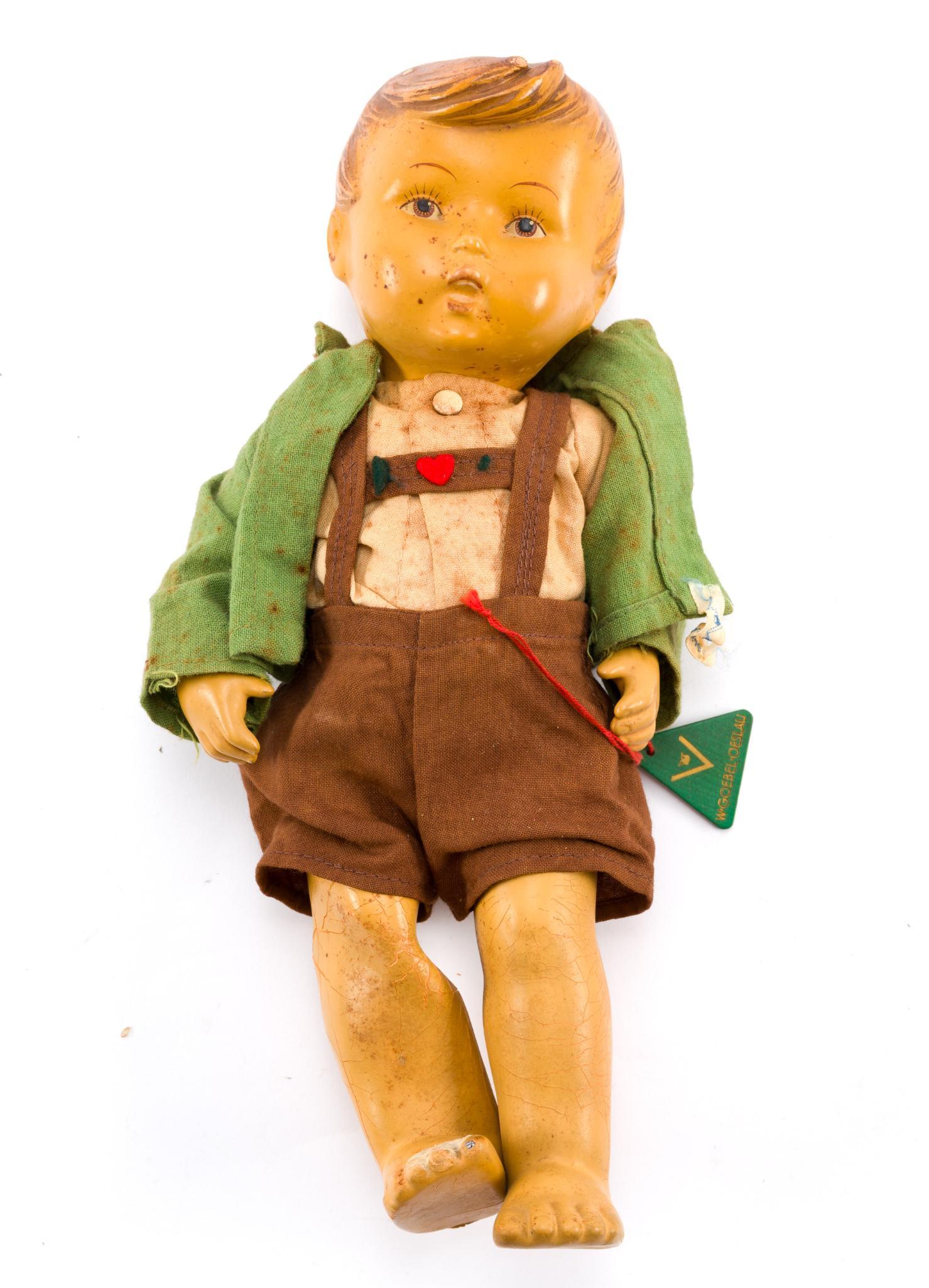 2 Vintage West German Made Dolls