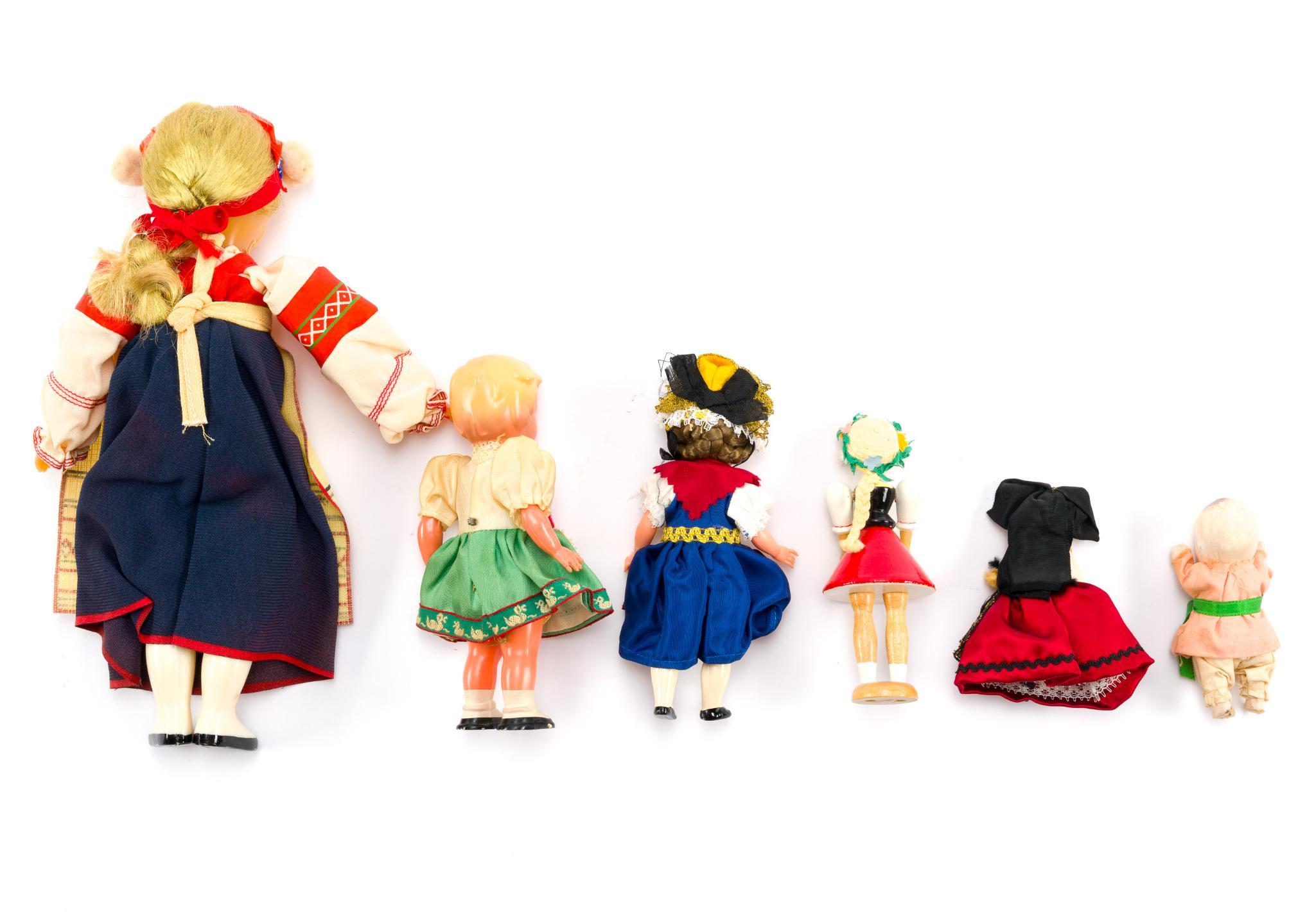 Vintage European Souvenir Dolls
