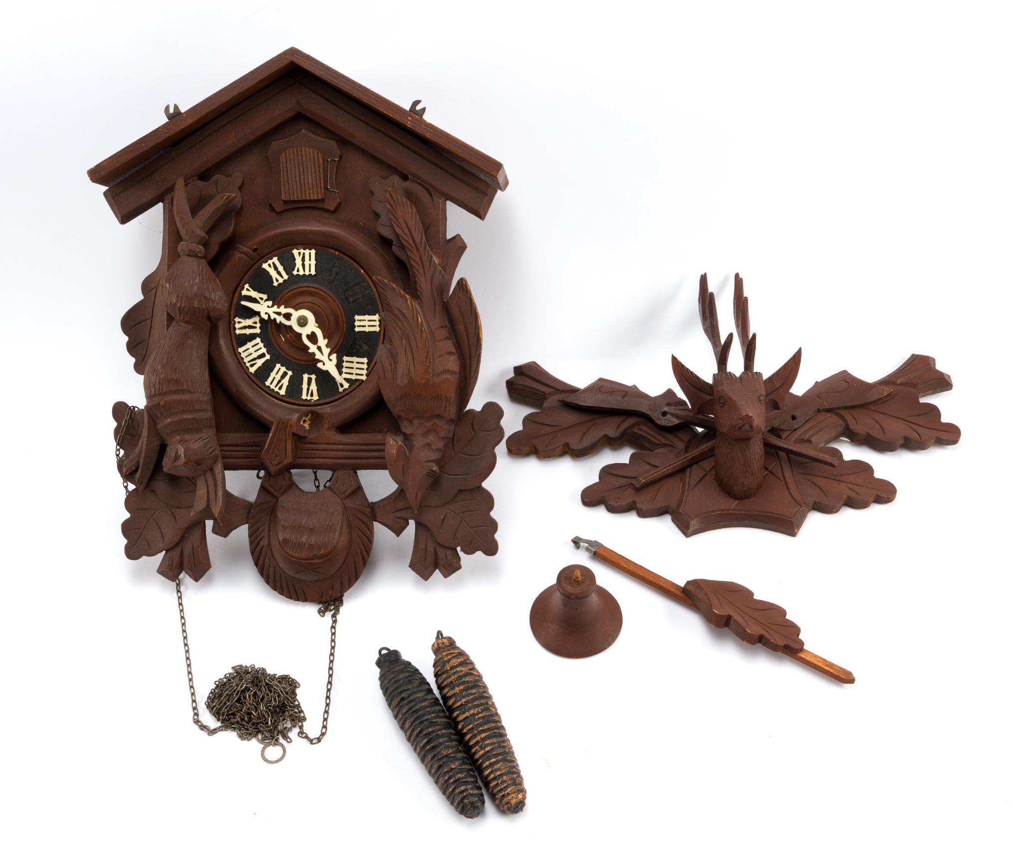 Antique German Black Forest Cuckoo Clock