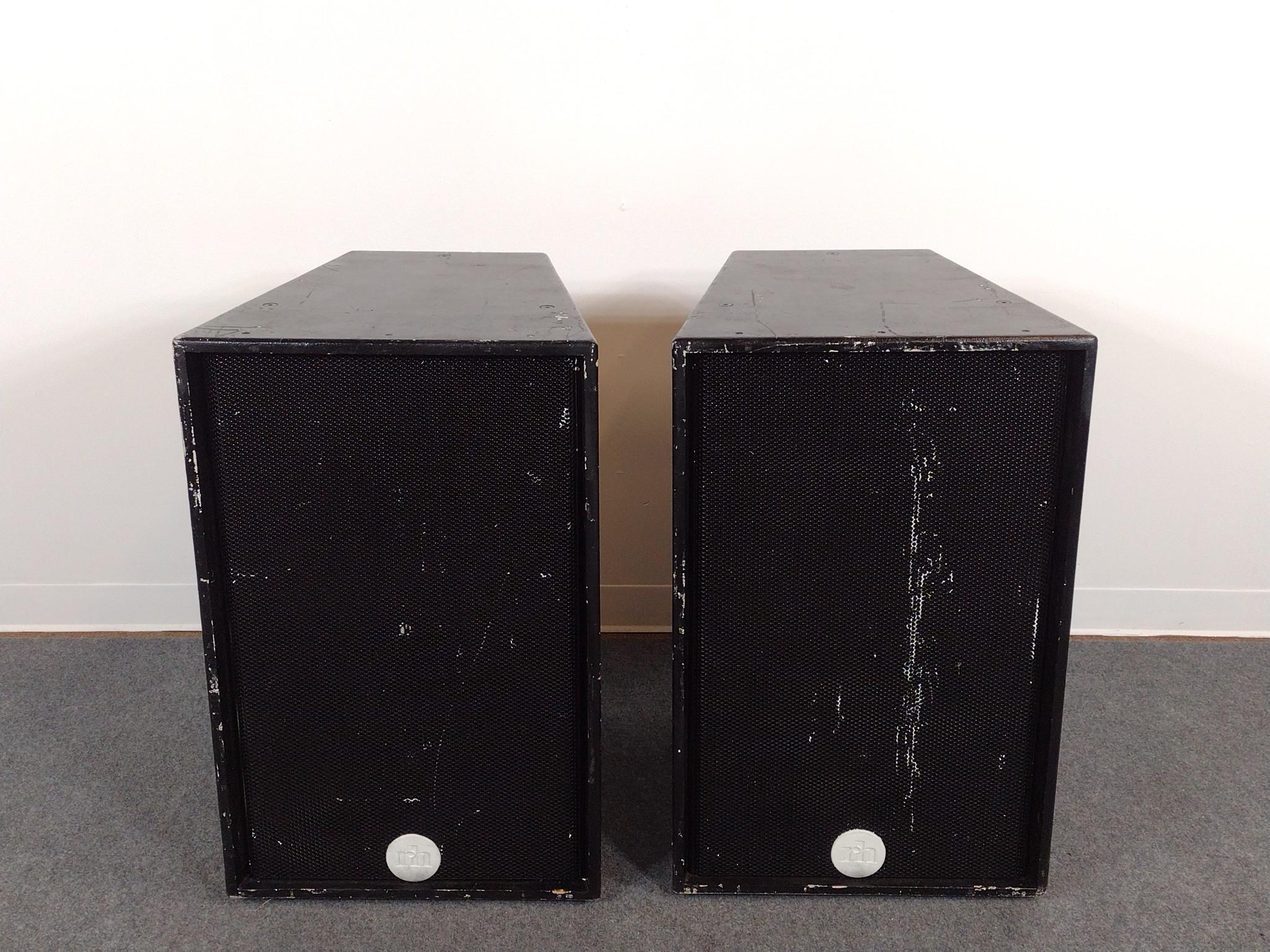 2 Renkus Heinz CE153 3 Way Speakers